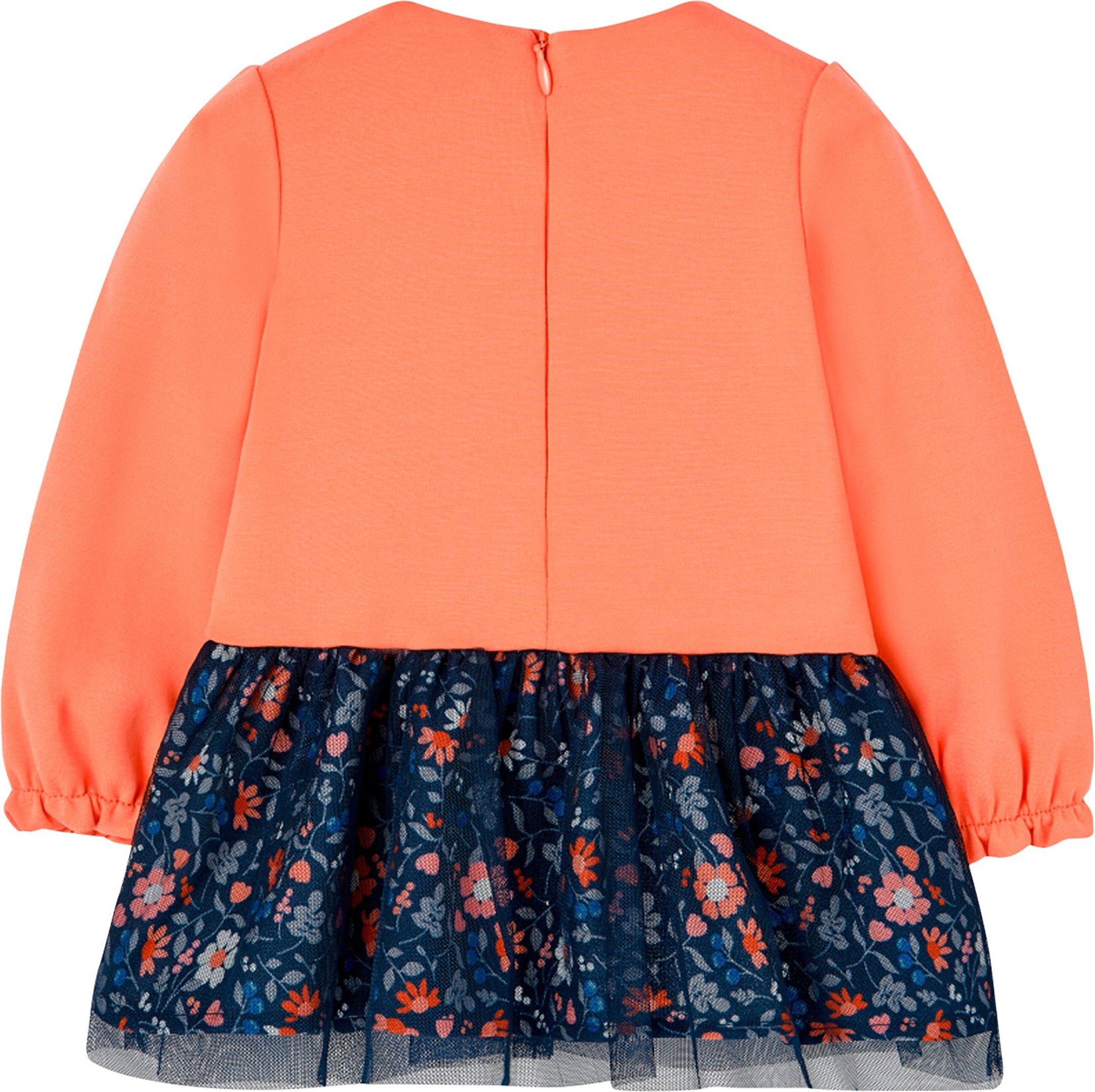 Thumbnail - Boboli Kleid langarm Pailletten-Schmetterling Blumen