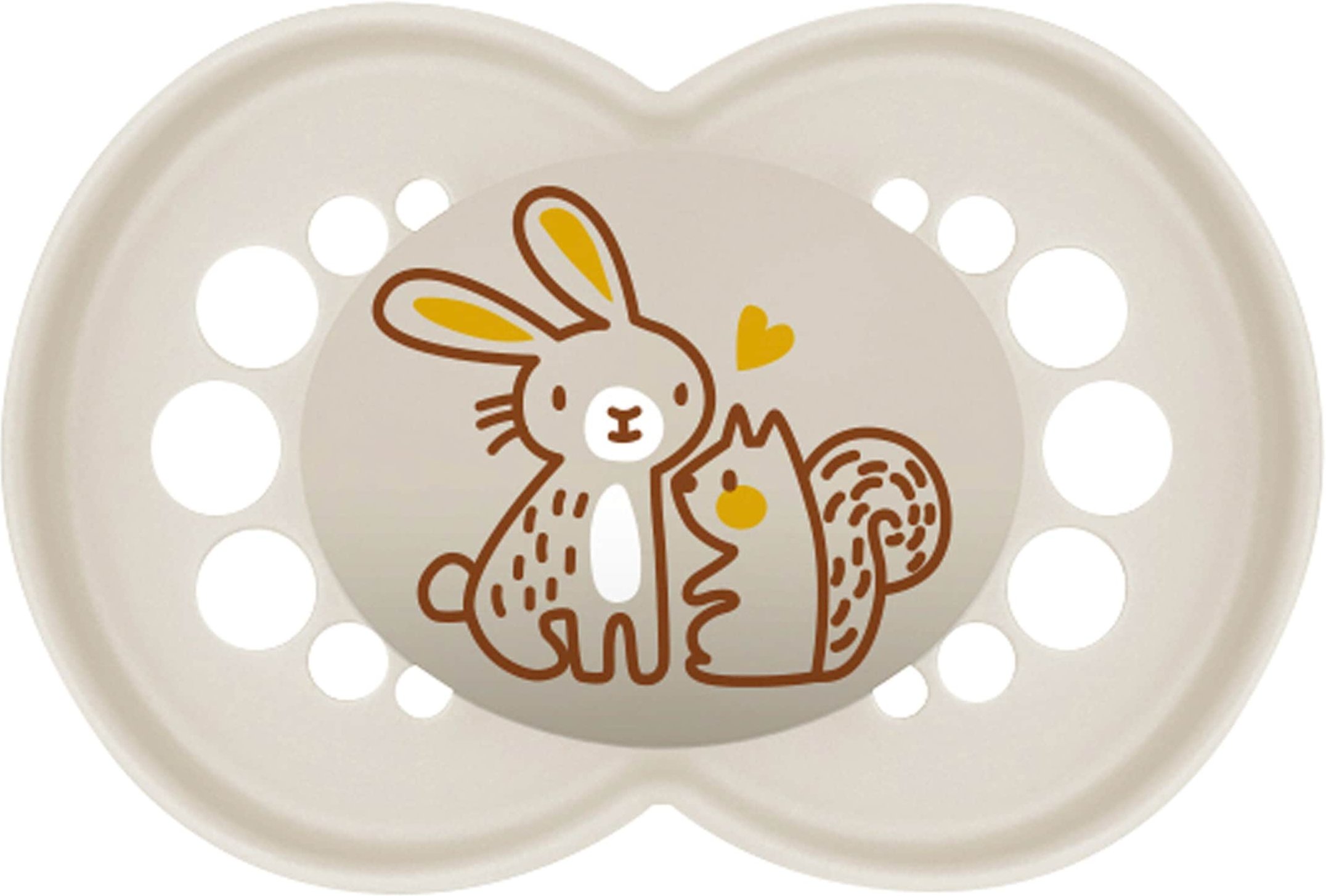 Mam 2er-Pack Schnuller Original Silikon, 6-16M