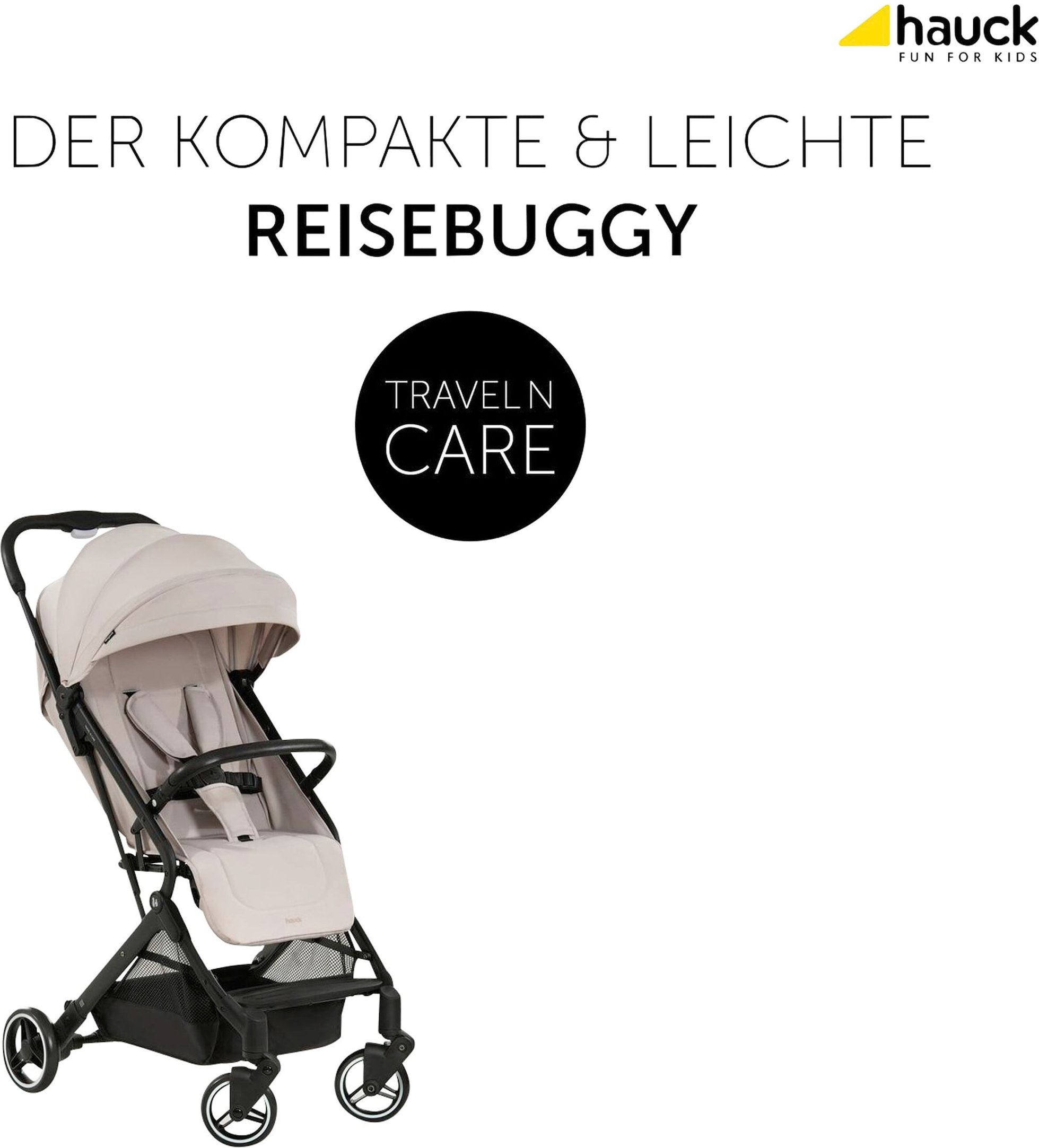Hauck Buggy TravelNCare beige