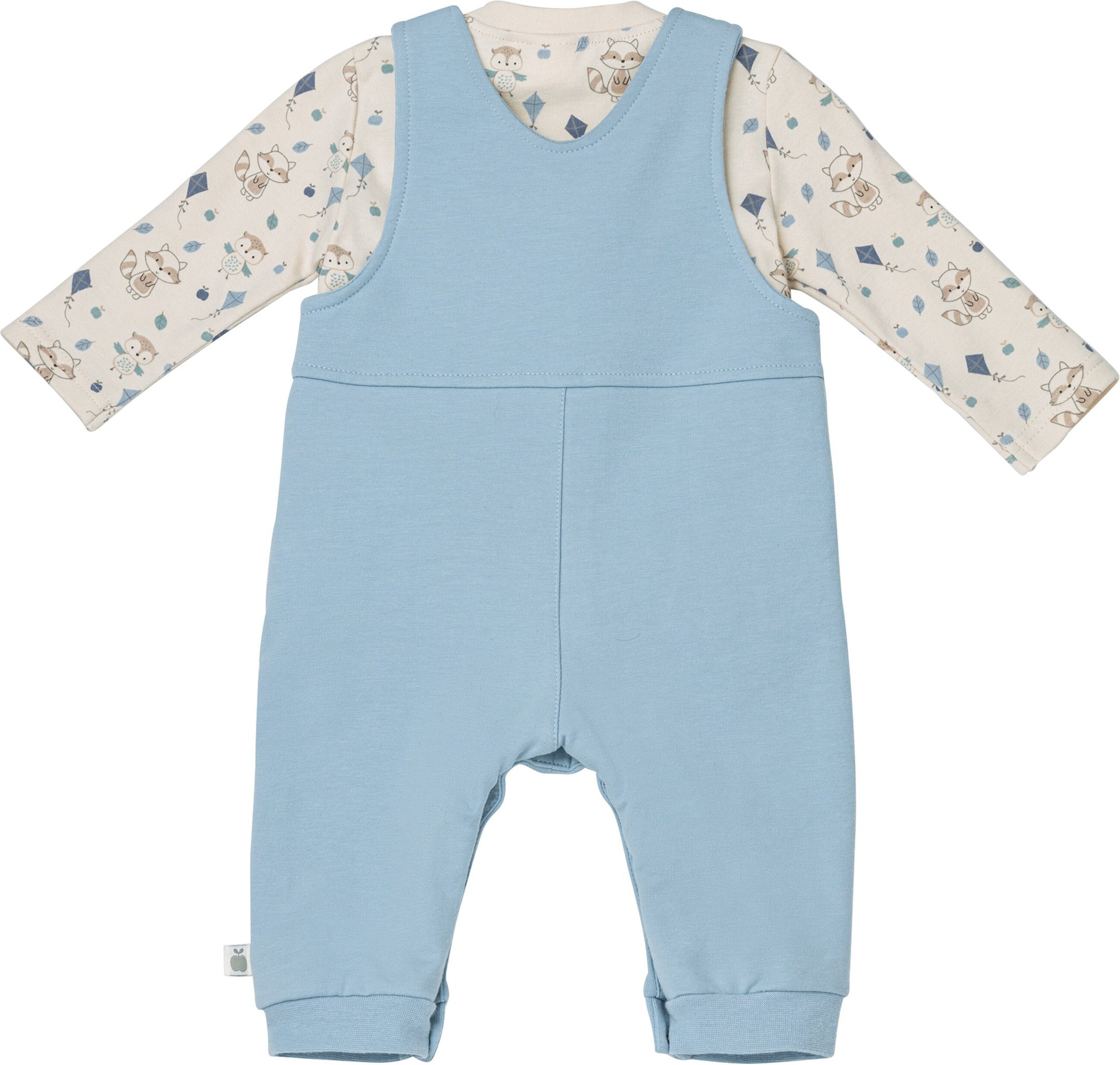 Bornino Cozy Time 2-tlg Set Latzhose mit Shirt Cozy Friends