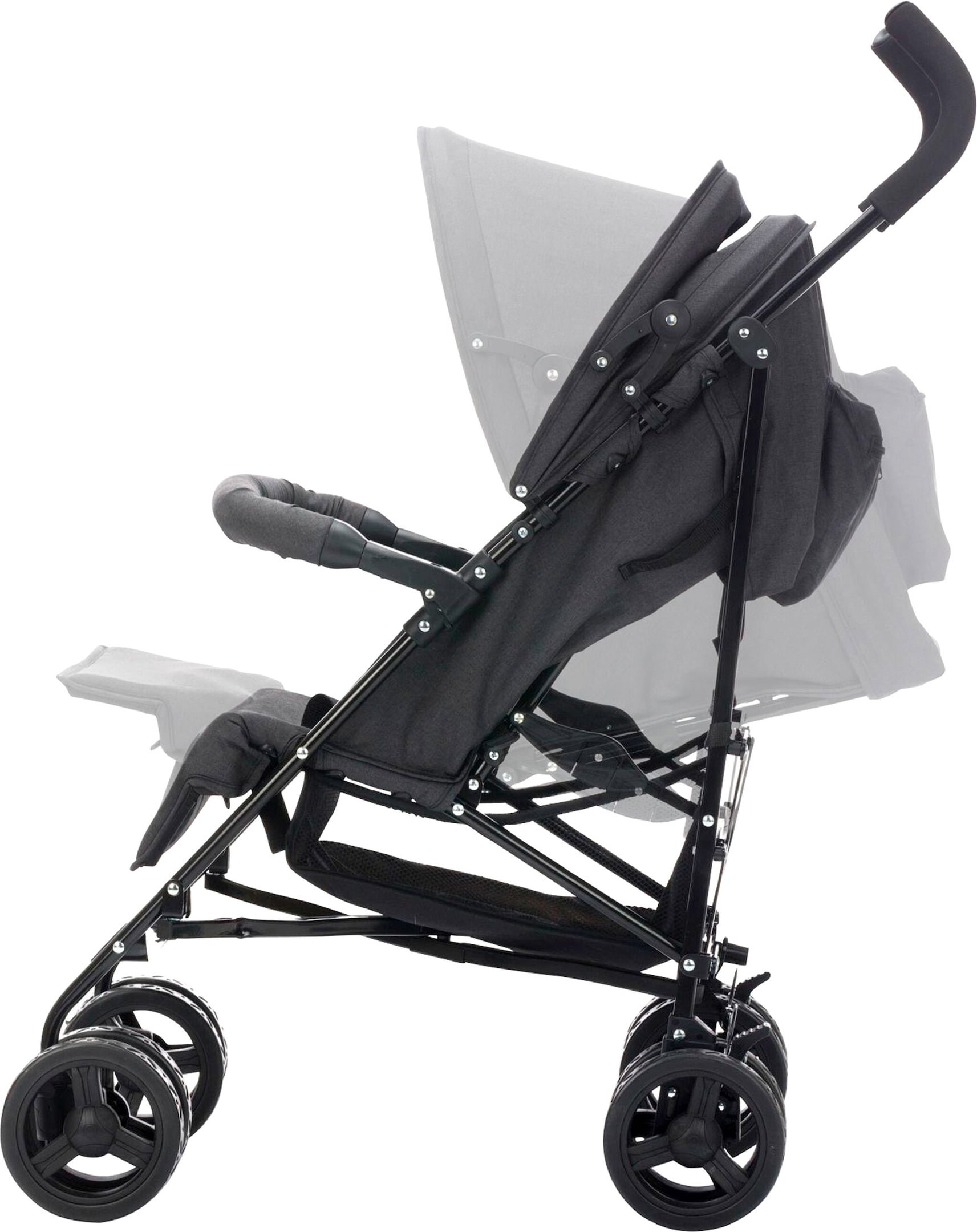 Babycab Malaga Buggy mit Liegefunktion schwarz