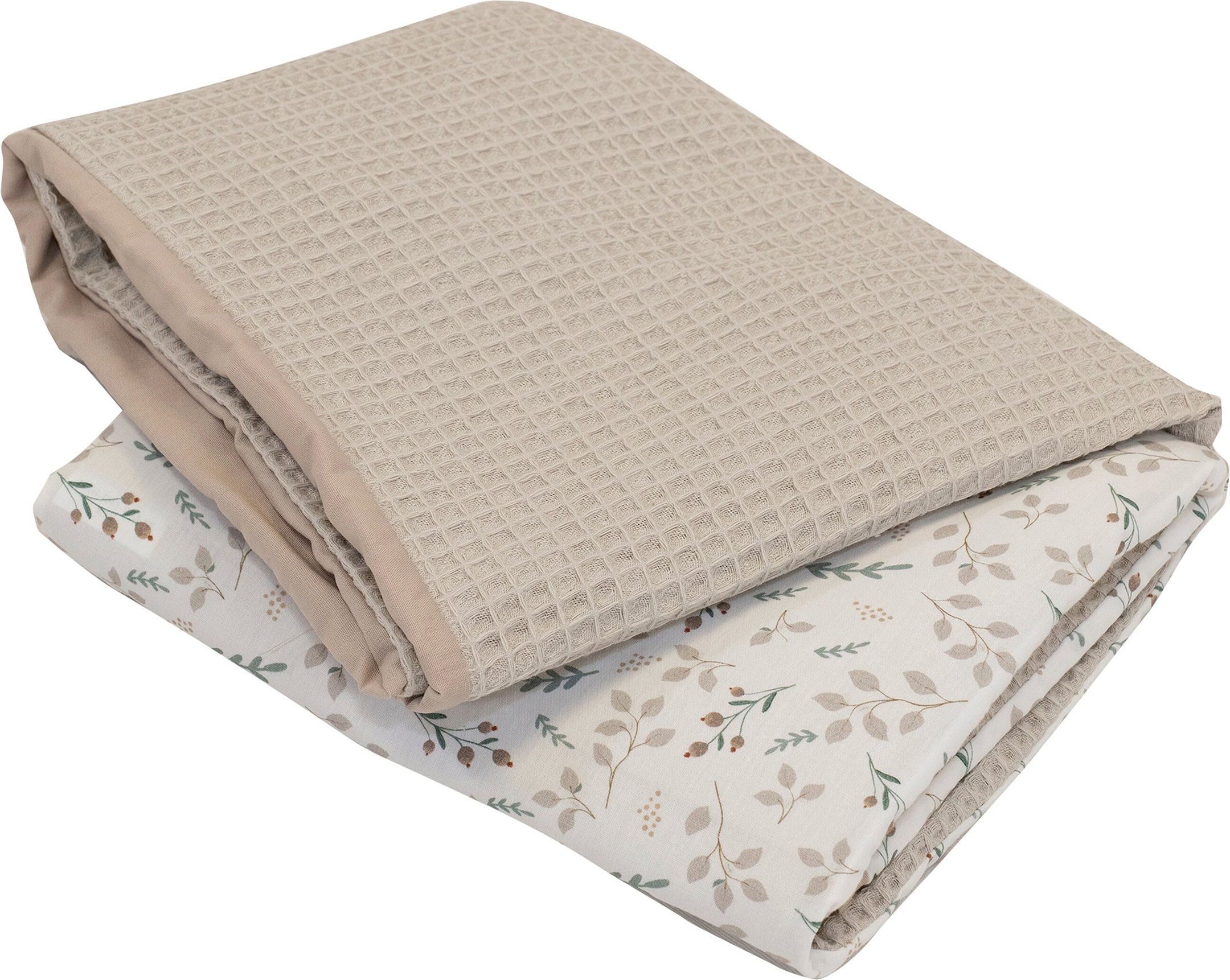 Ullenboom Wickelauflagenbezug Waffelpiqué 85x75 cm