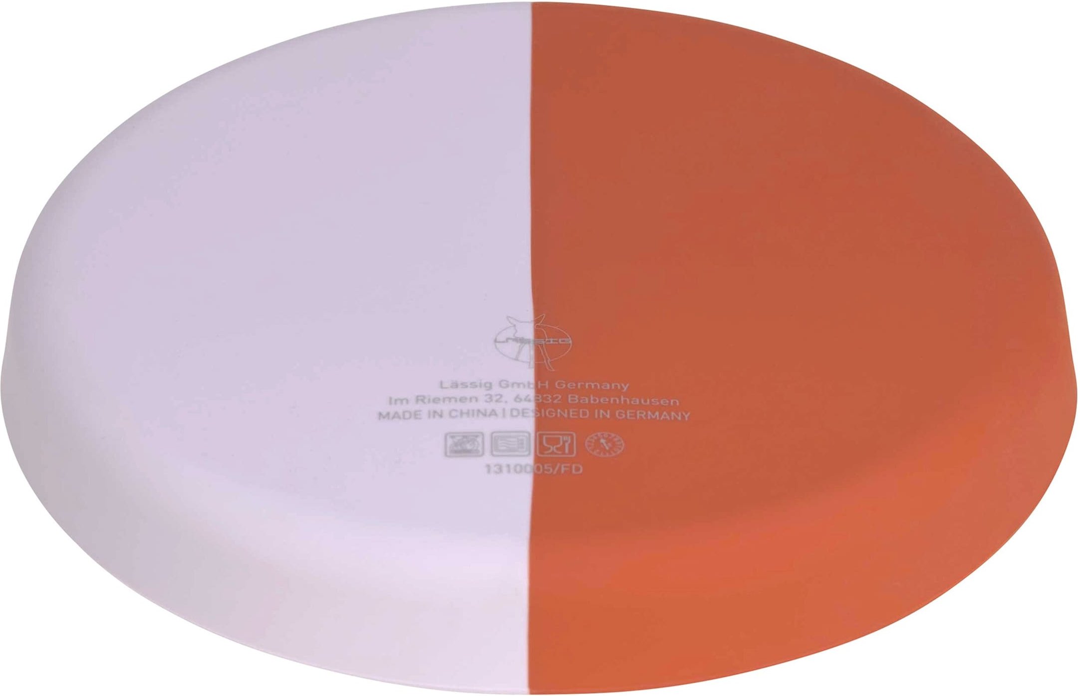 Lässig Esslernteller Silikon Happy Rascals