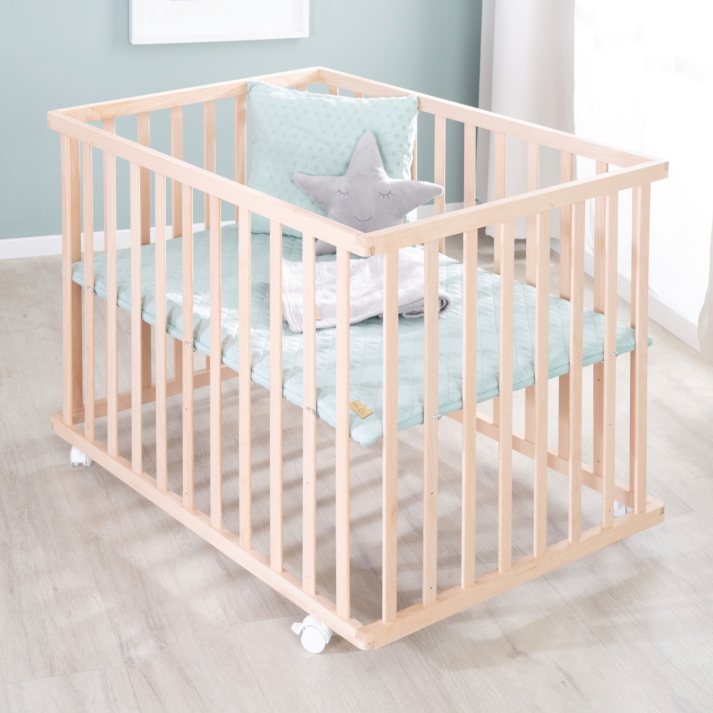 Roba Laufgitter 100x75 roba Style Frosty green