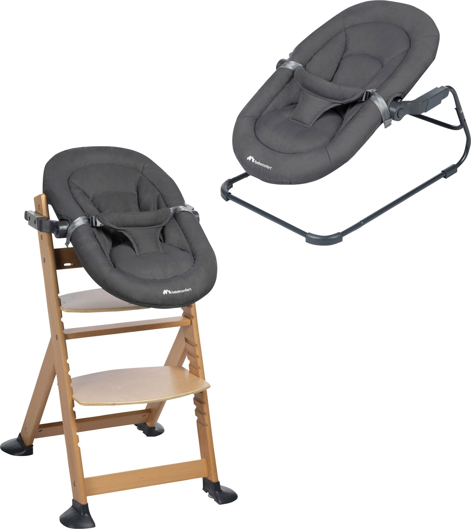 Bebeconfort 2-in-1 Babywippe für Hochstuhl Timba