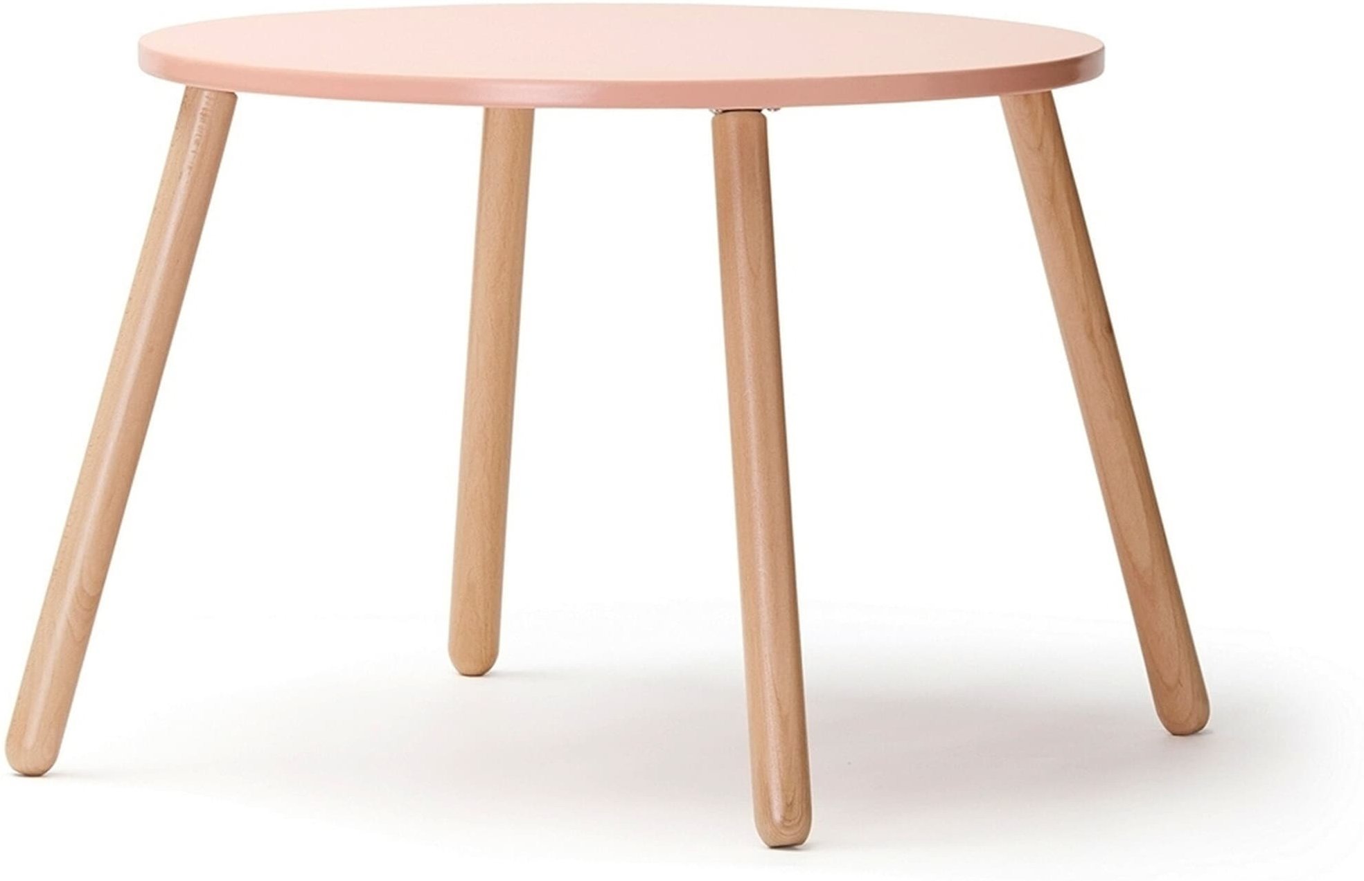 Kids Concept Tisch und zwei Hocker, apricot