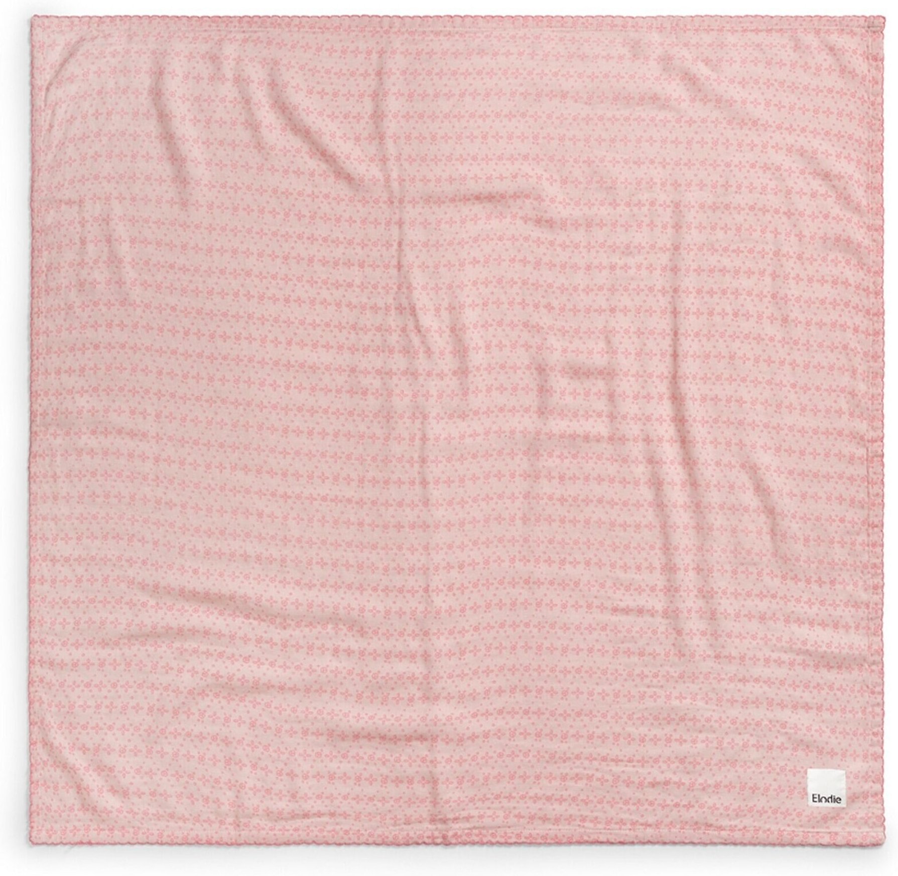 Elodie Musselin Decke - Embroidery Anglaise Pink