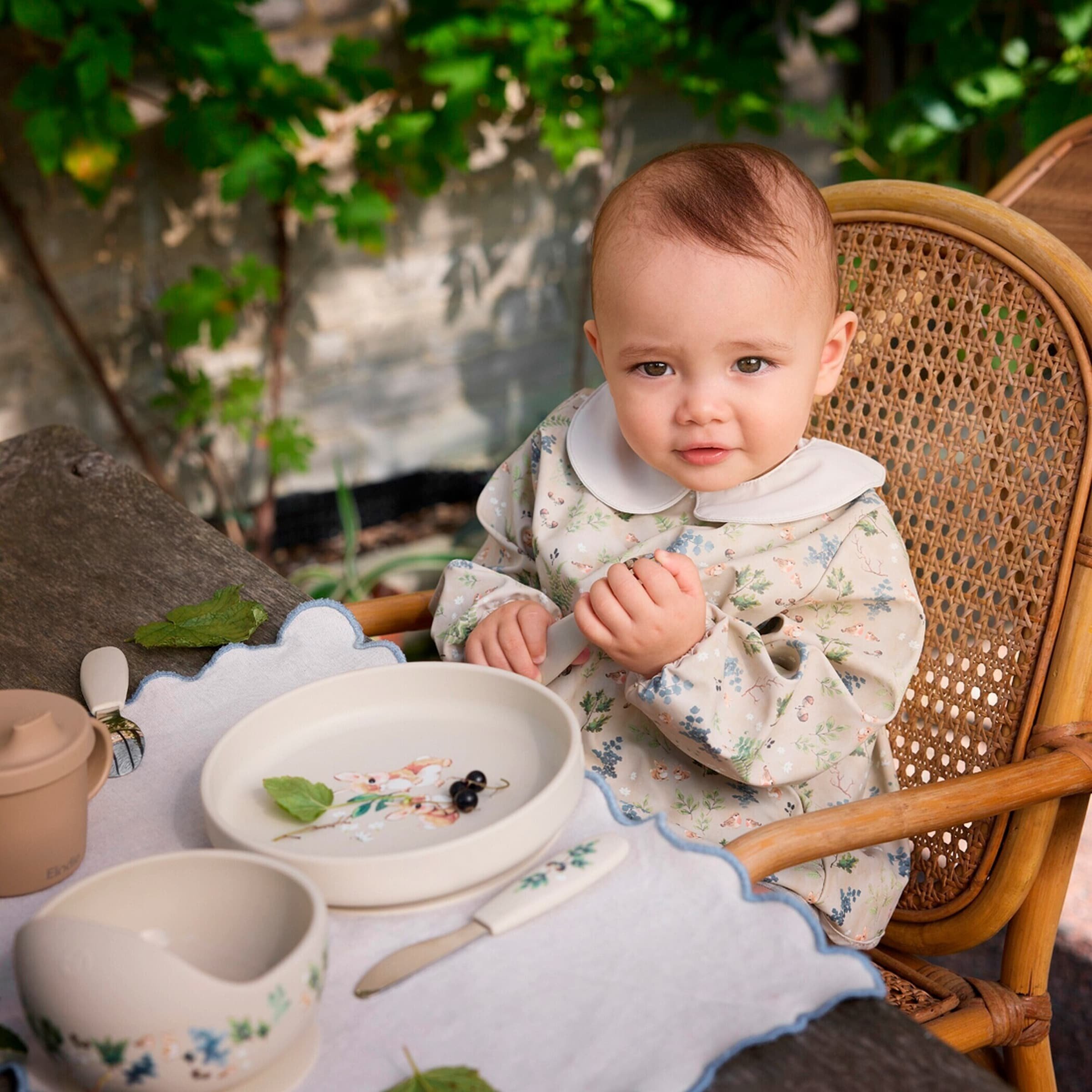 Elodie Schüsselset Silikon, 2 Teile - Fairytale Forest