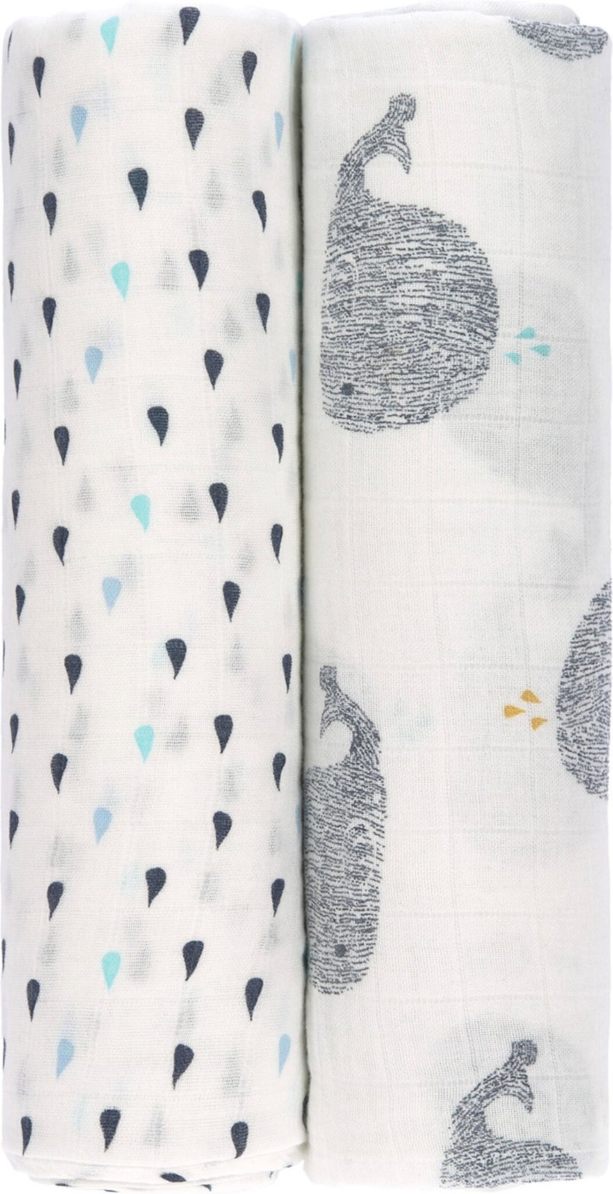 Lässig 2er-Pack Mullwindeln Heavenly Soft Swaddle XL 120x120 cm