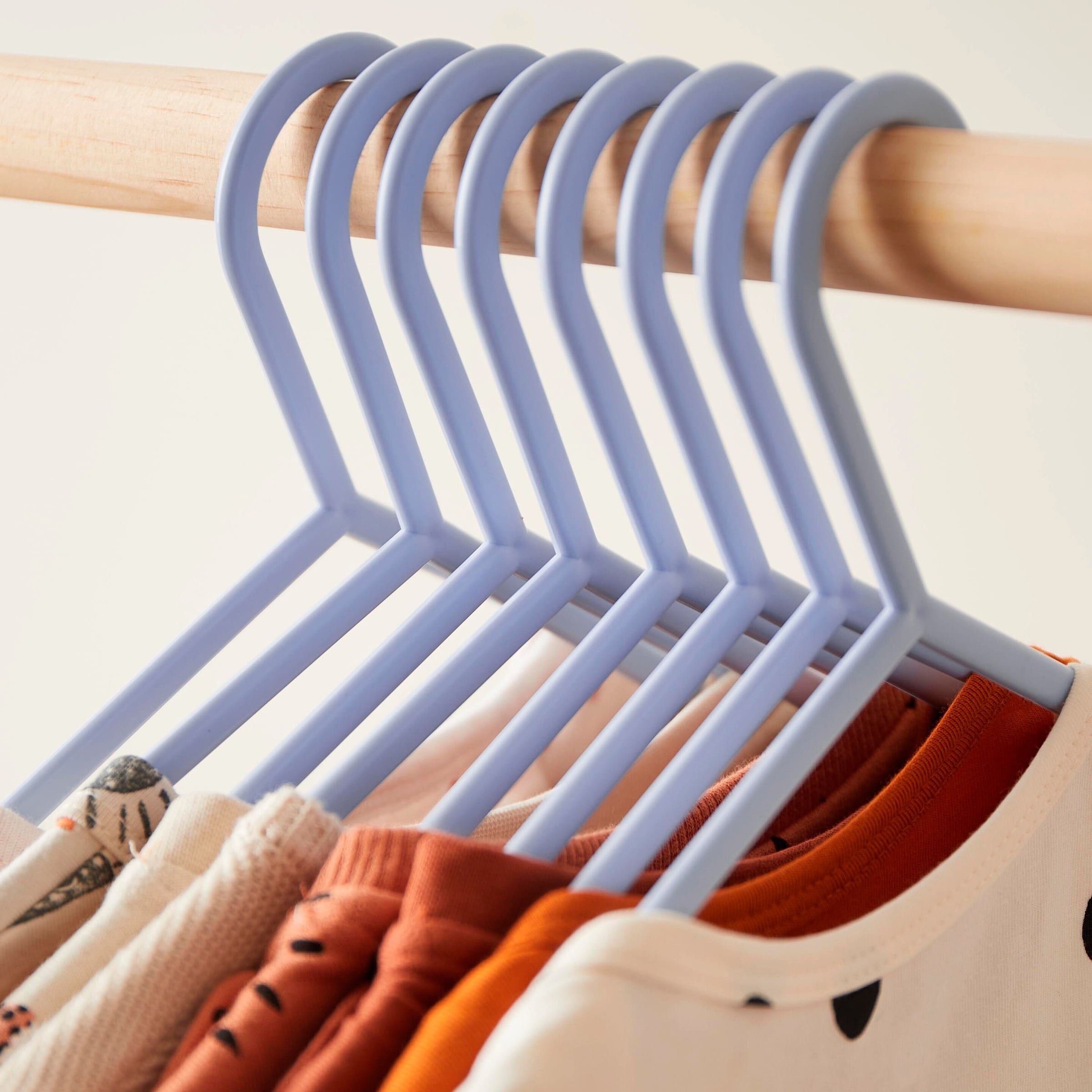 Bieco Kleiderbügel Kinder 8 St lilac