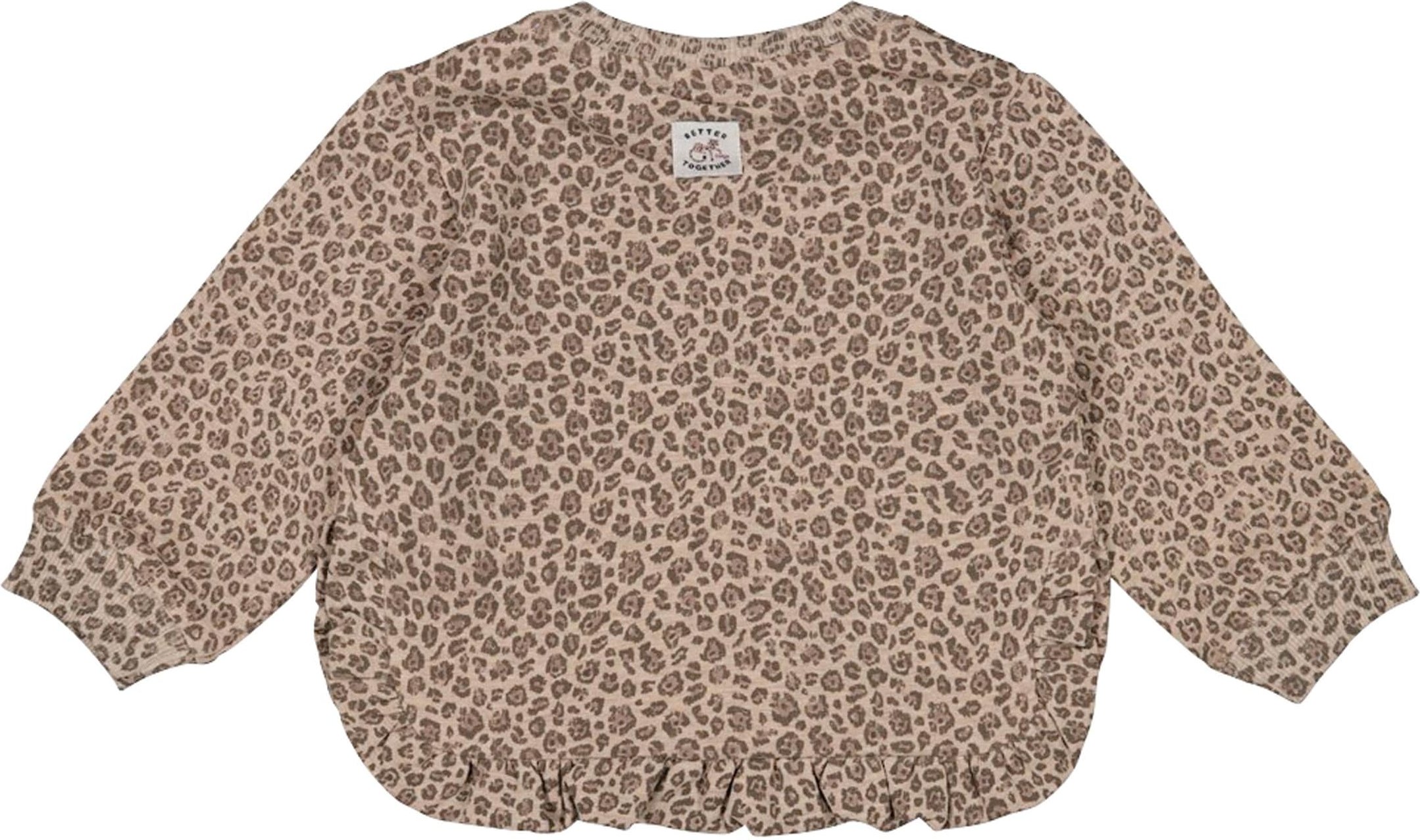 Feetje Sweatshirt Leoprint Rüschen