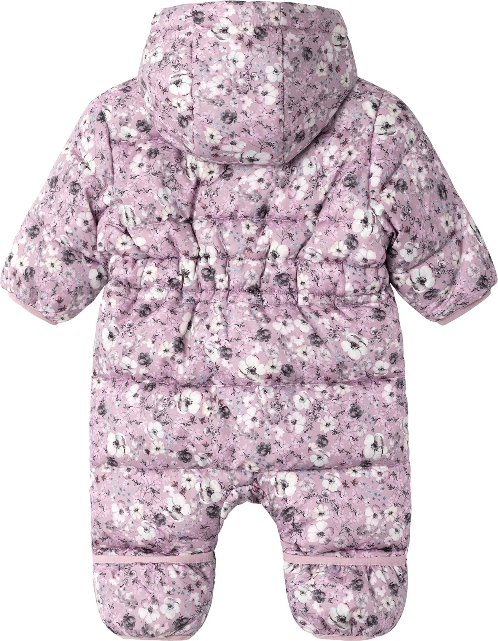 Name It Steppoverall mit Kapuze Blumen