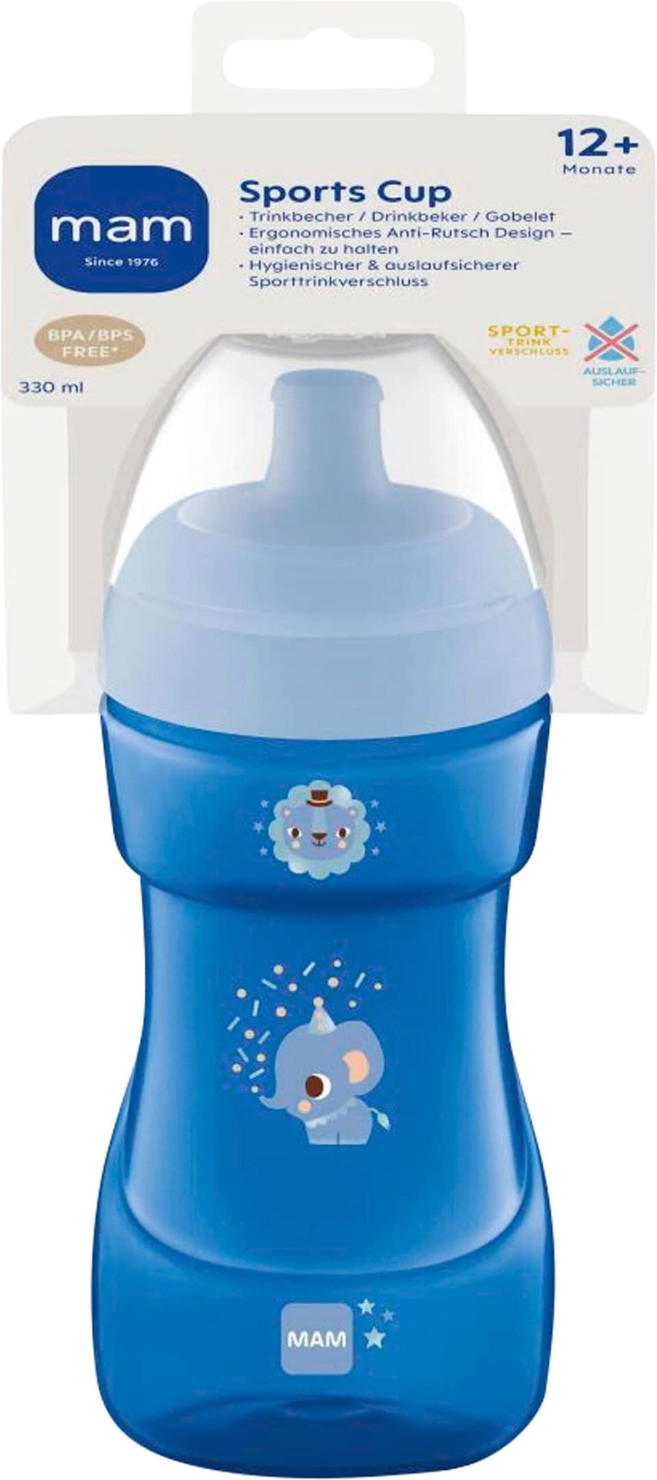 Mam Trinklernflasche Sports Cup, 330ml, ab 12M