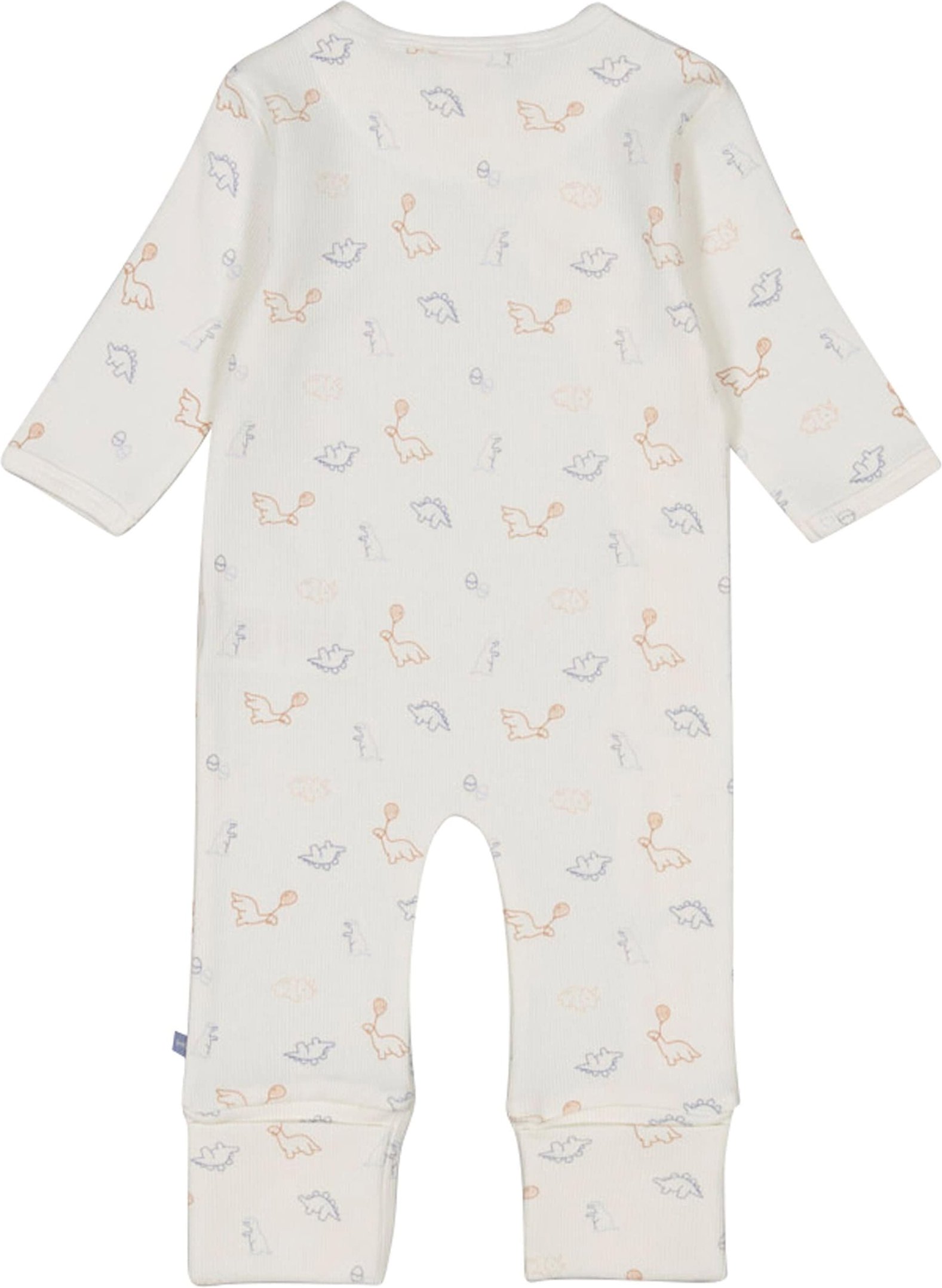 Feetje Schlafoverall mit Klappfuß Dinos Rippqualität
