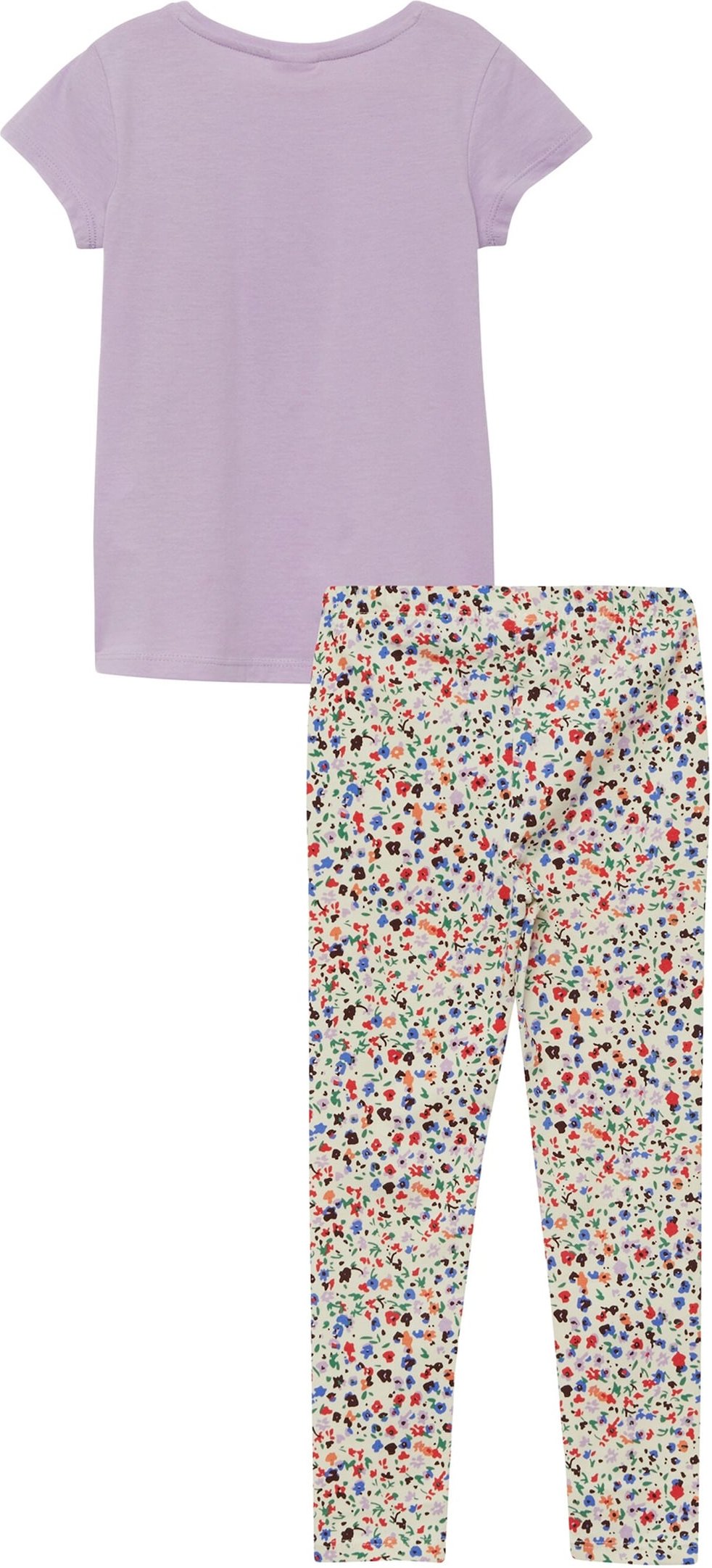Thumbnail - Set aus T-Shirt im A-Shape und Leggings mit All-over-Print