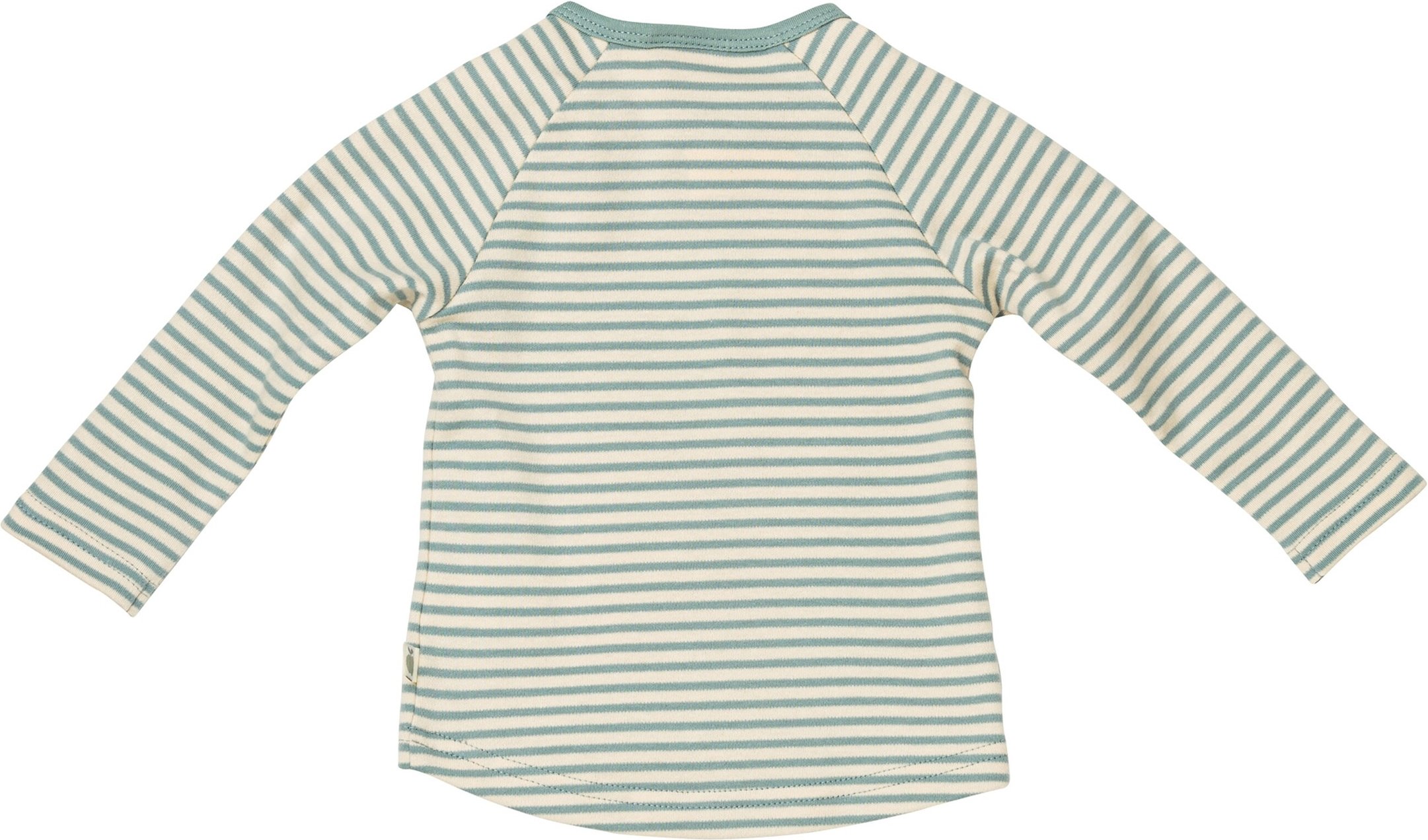 Thumbnail - Bornino Sweet Nature Raglanshirt langarm Ringel Kastanie