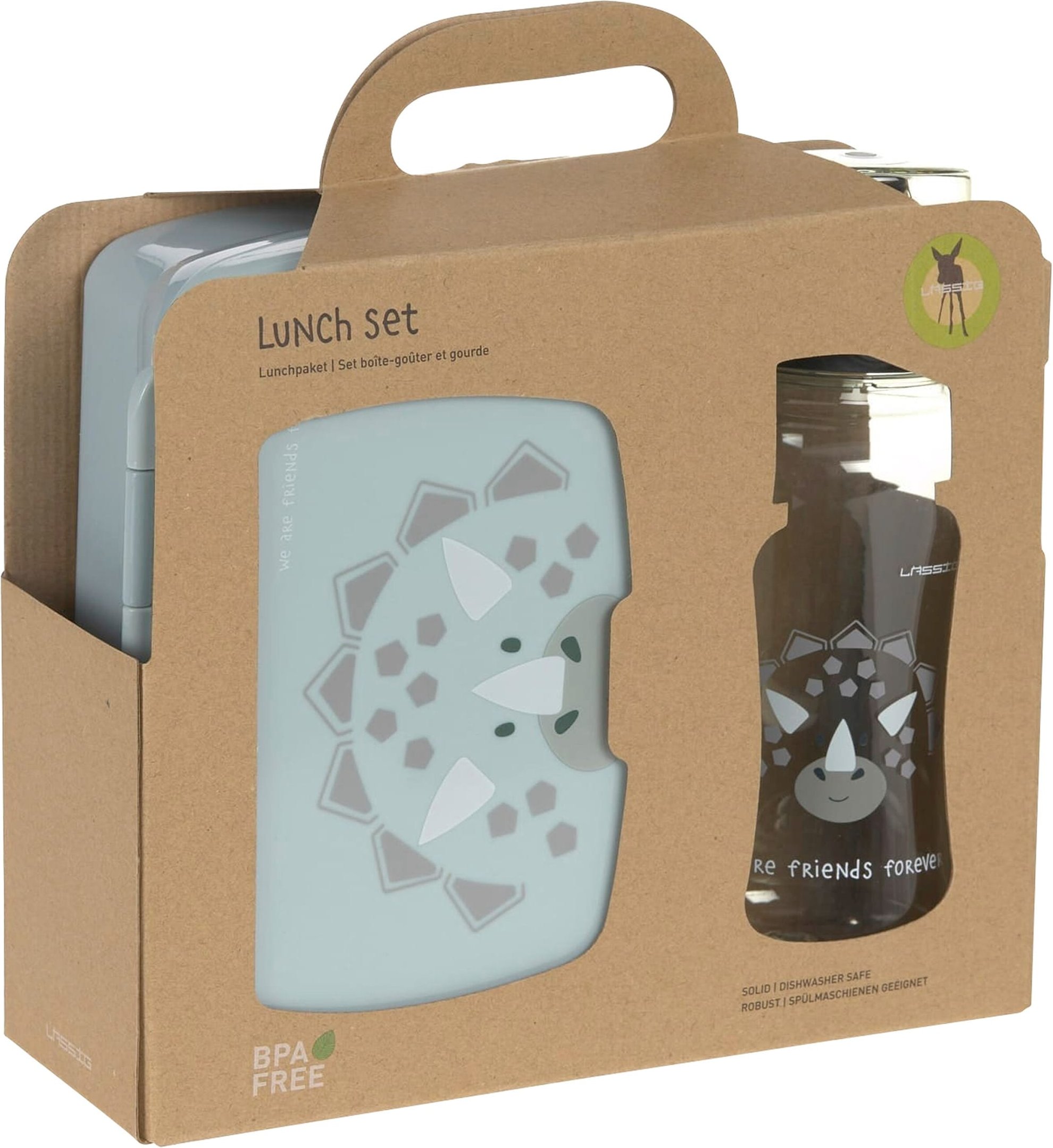 Lässig Brotdose & Trinkflasche Set About Friends