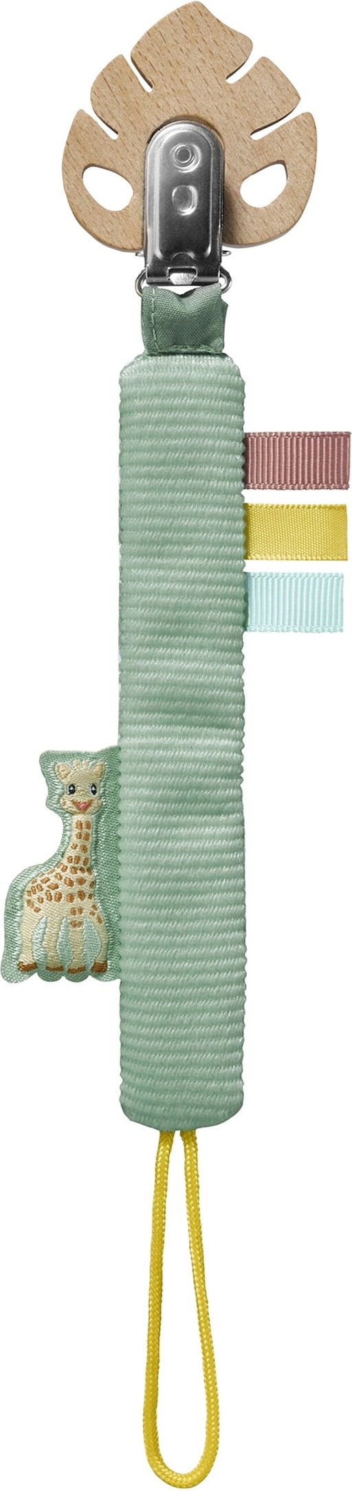 Sophie La Girafe 5 Sinne Schnullerkette Dschungel