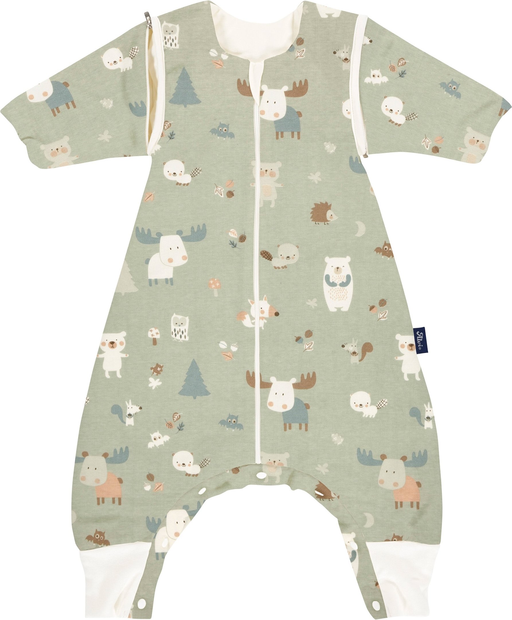 Alvi Sleepoverall mit abnehmbaren Ärmeln 2.0 TOG