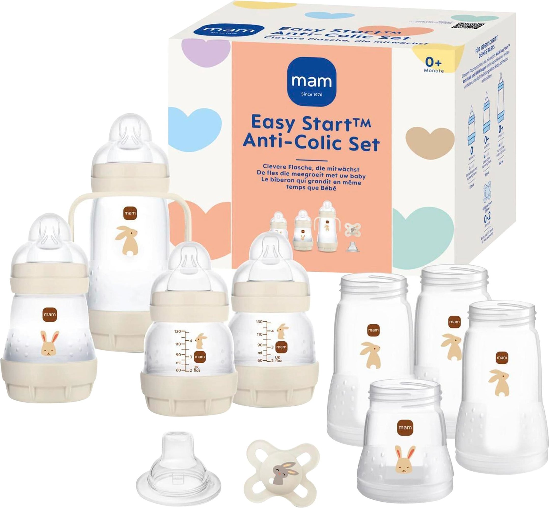 Mam 10-tlg. Easy Start Starter Set S, ab 0M