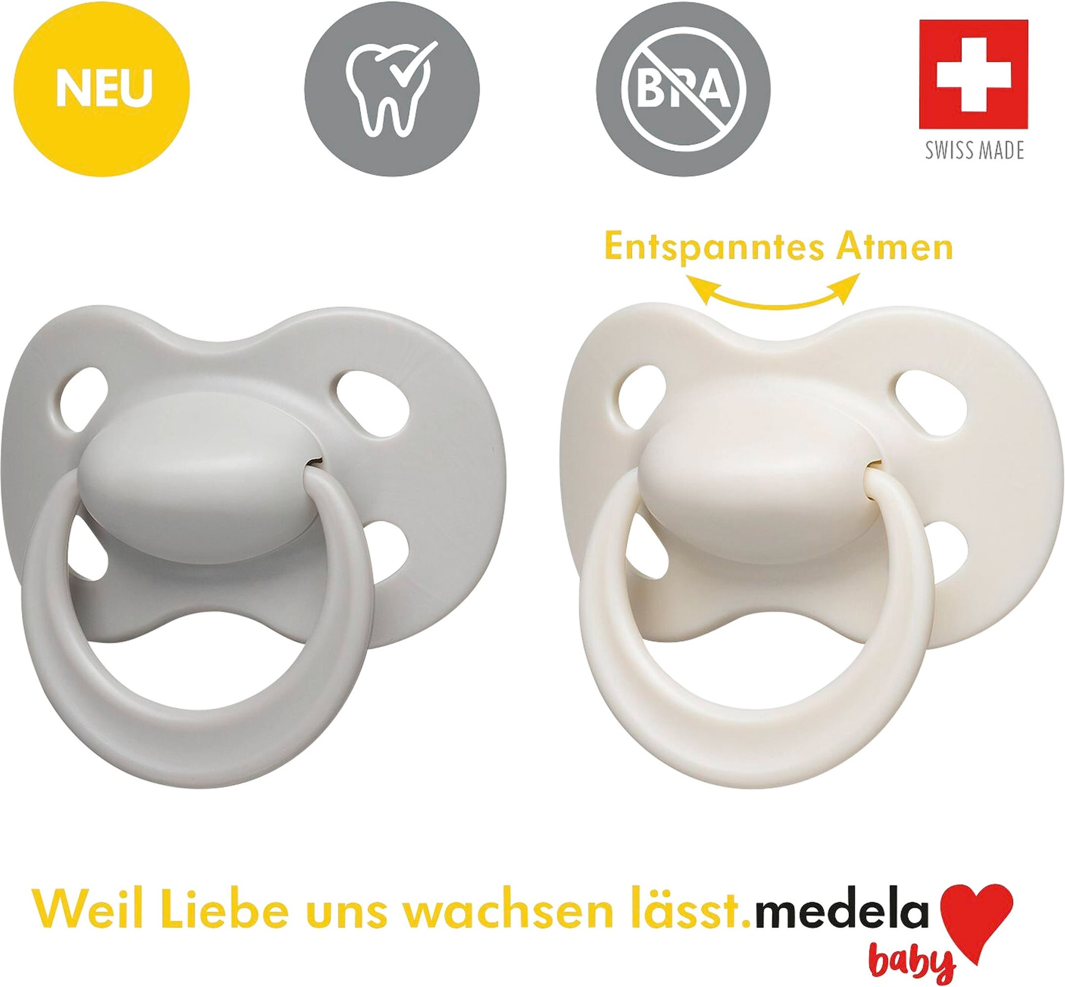 Thumbnail - Medela Baby 2er-Pack Schnuller Original 0-6M