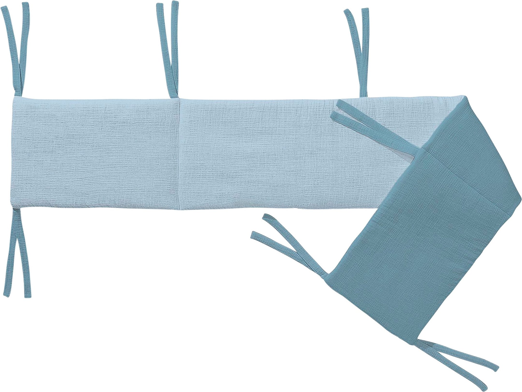 Bornino Home Wende-Nestchen für Beistellbett Musselin 26x166 cm