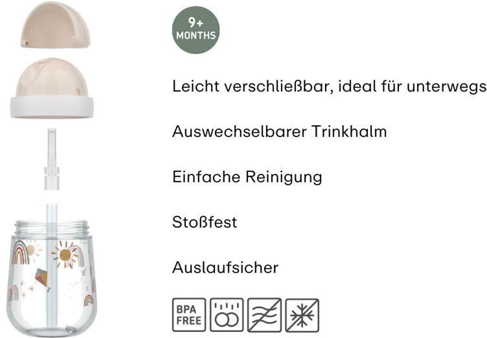 Mepal Mio Mepal X Little Dutch Strohhalmbecher 300ml