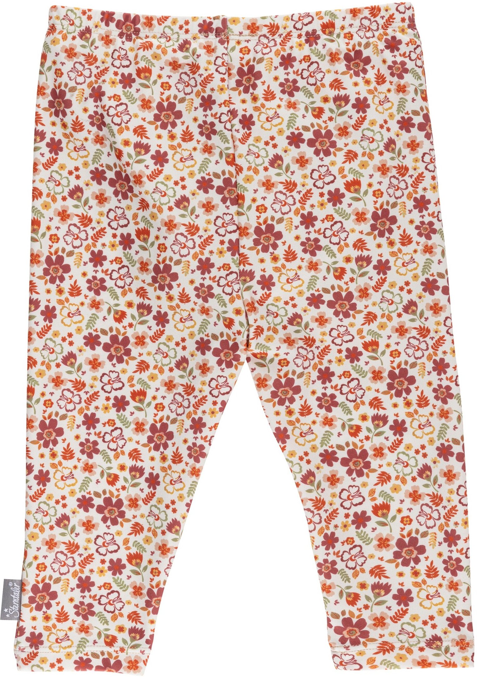 Sterntaler Capri-Schwimmleggings mit Windeleinsatz und UV-Schutz Blumen