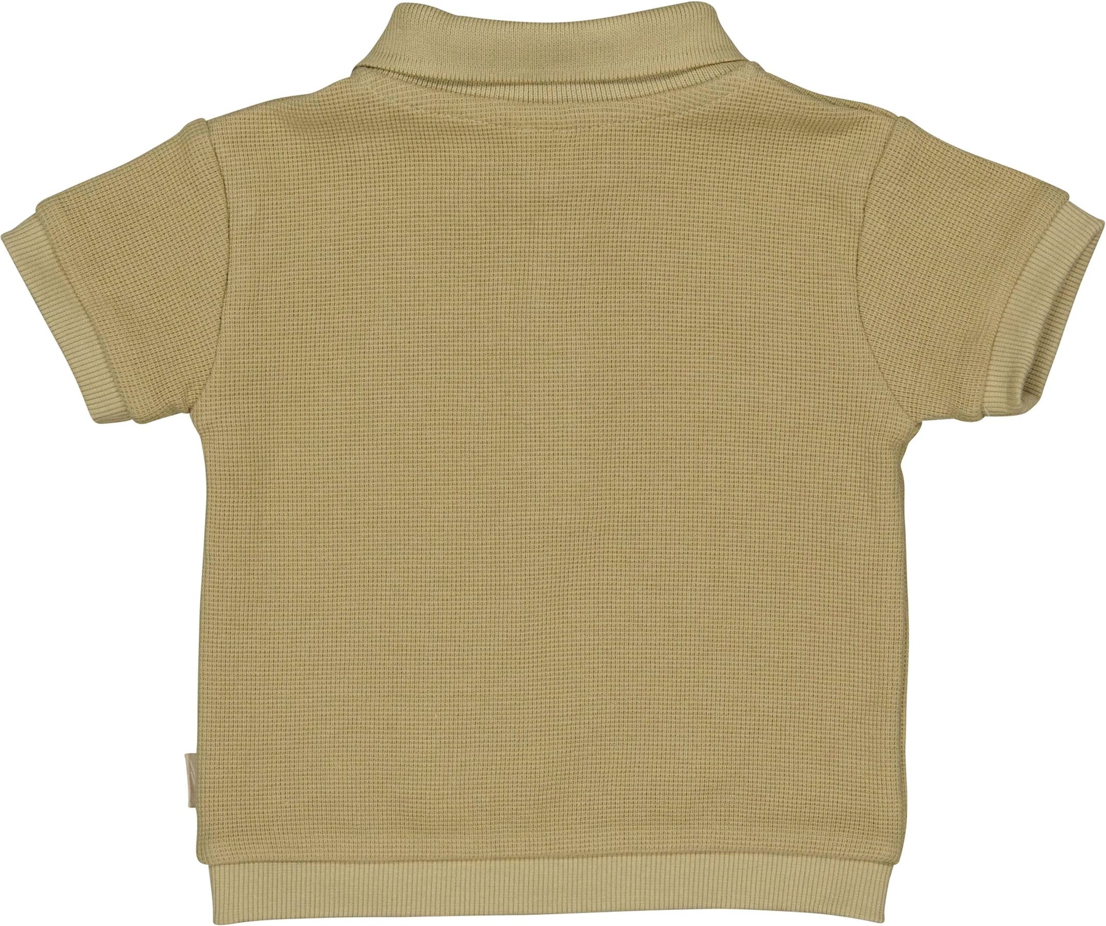 Levv Polo-T-Shirt Waffelpiqué