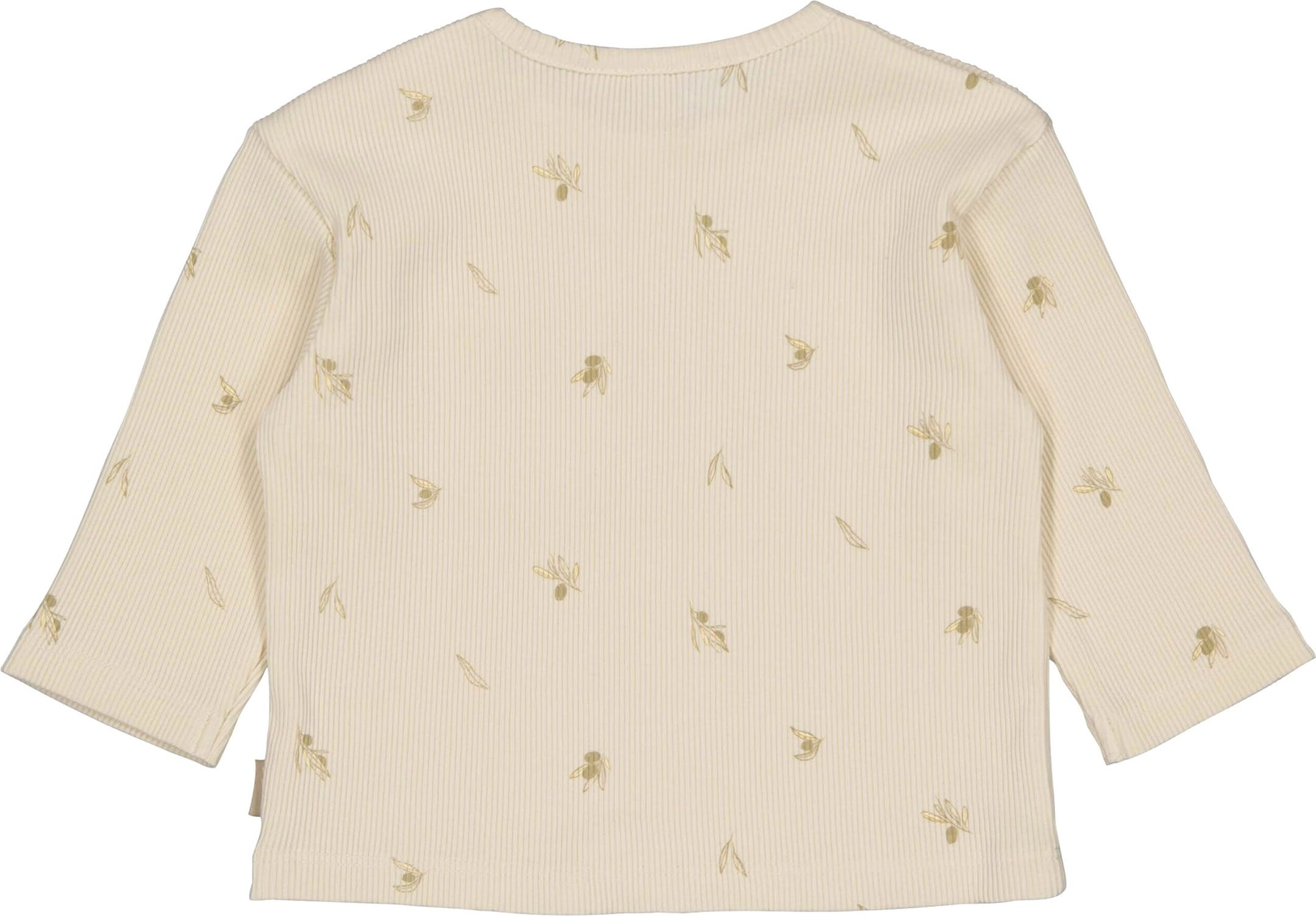 Levv Shirt langarm Oliven Rippqualität