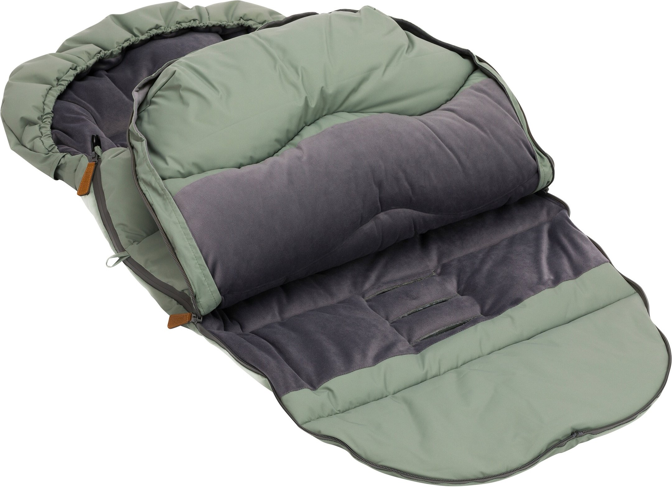 Fillikid Winterfußsack Ogre gruen