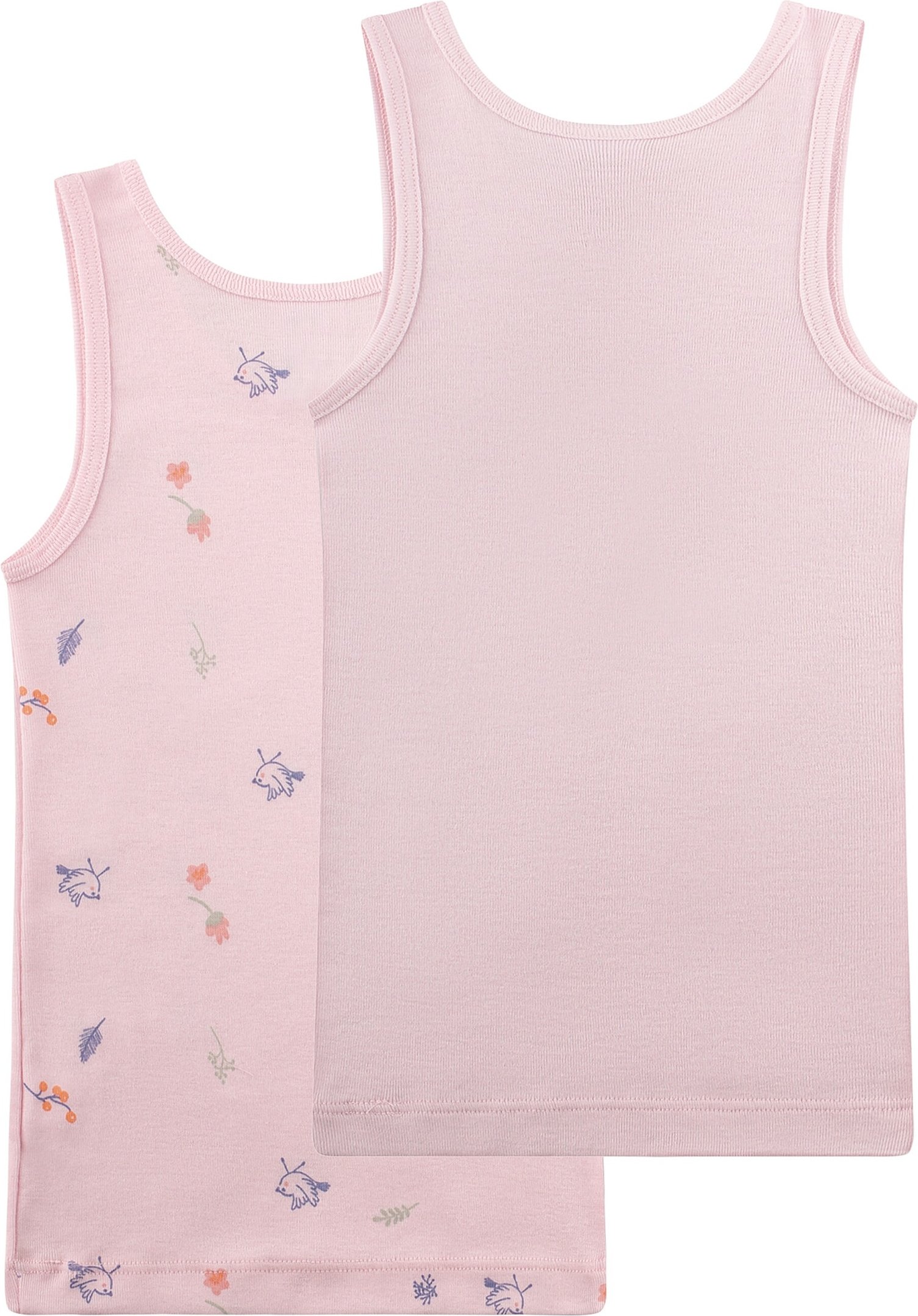 Sanetta 2er-Pack Unterhemden Vögel
