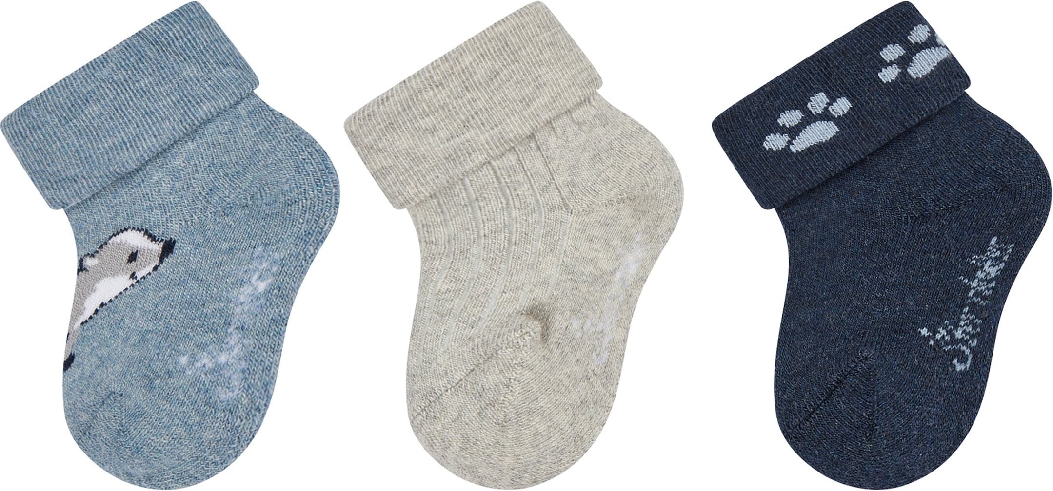 Sterntaler 3er-Pack Socken Dachs
