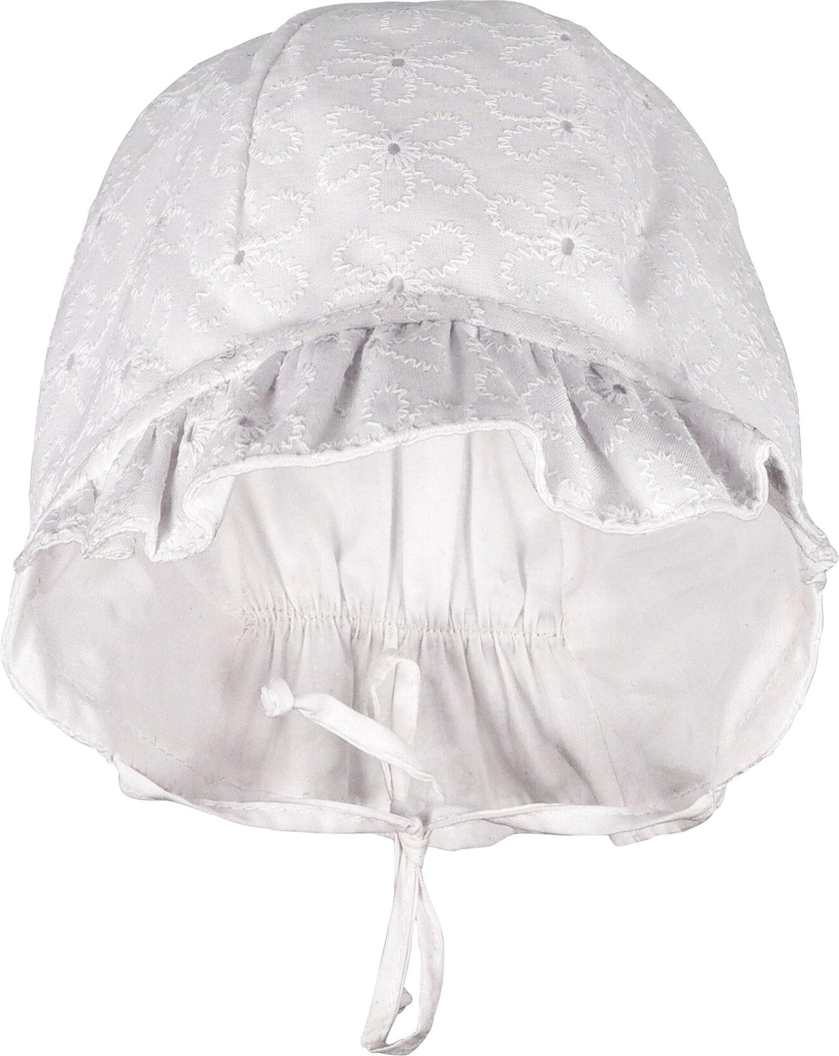 Maximo Schirmmütze mit Nackenschutz Blütenstickerei