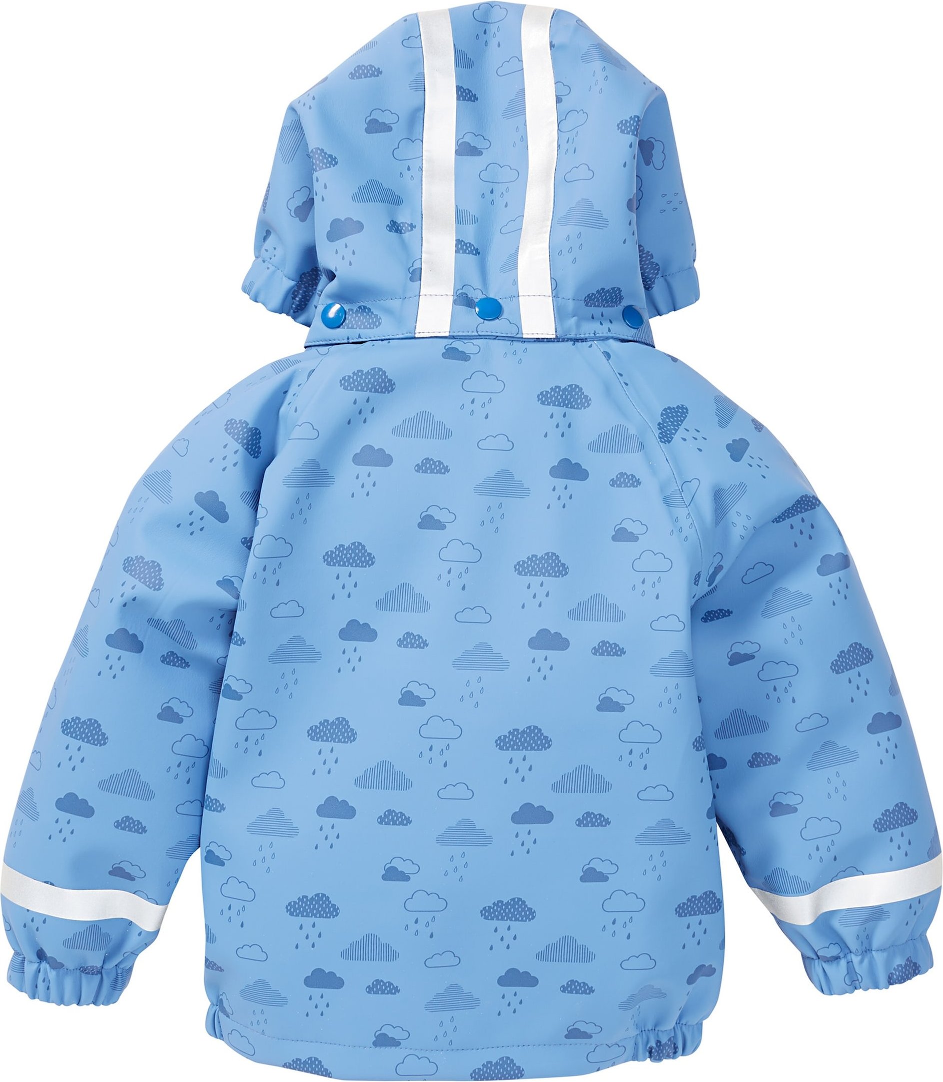 Thumbnail - Bornino Lieblinge Regenjacke mit Kapuze Wolken
