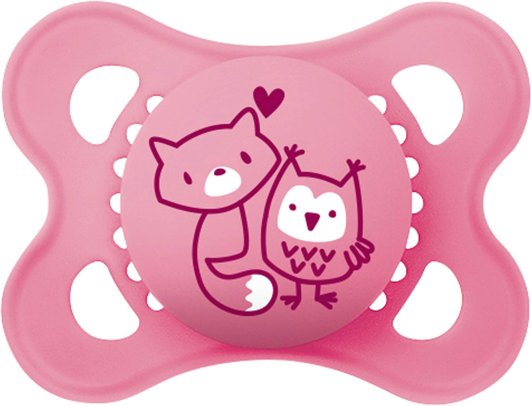 Mam 2er-Pack Schnuller Original Silikon, 0-6M