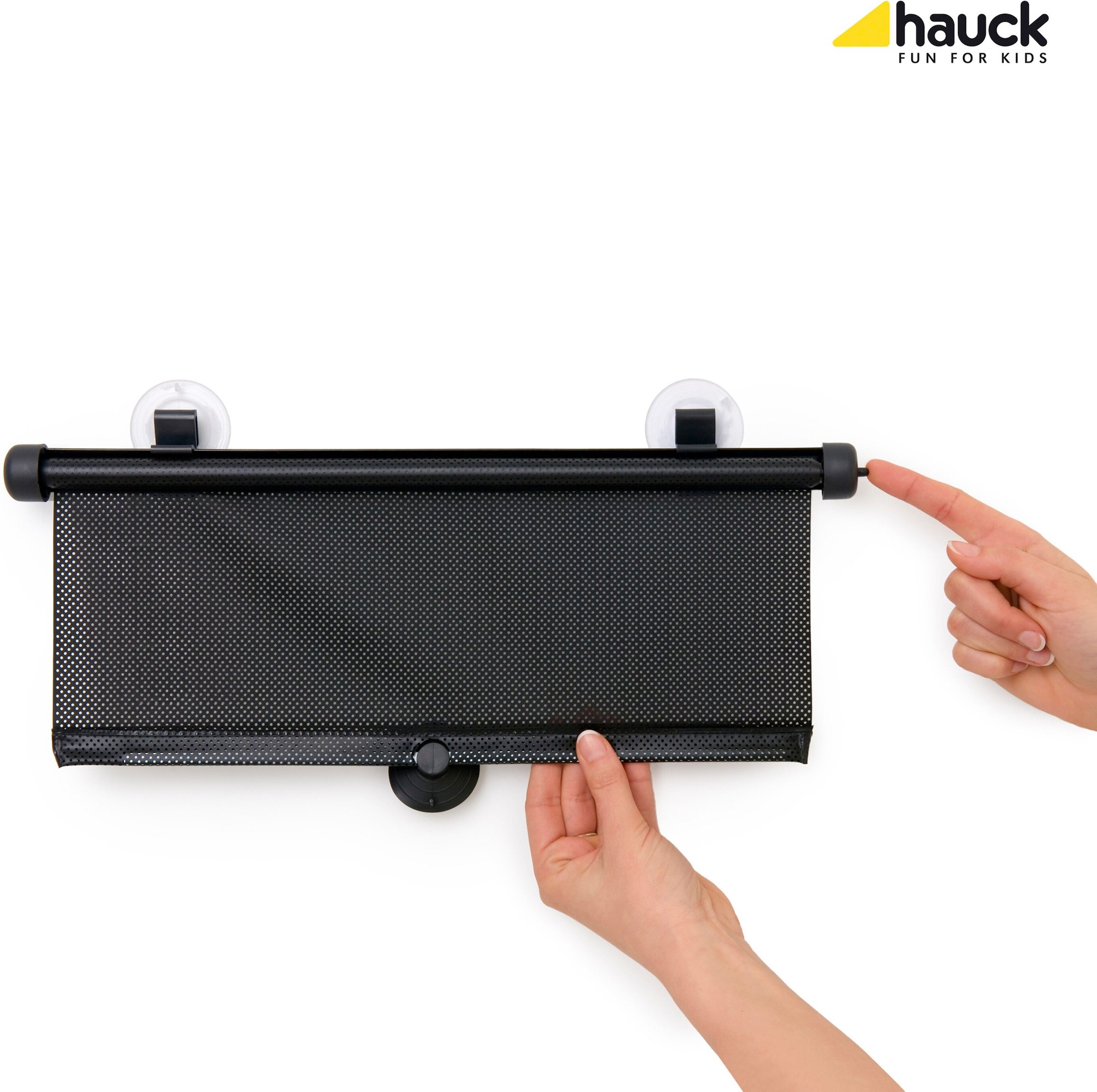 Hauck 2er-Pack Auto-Sonnenschutzrollo Shade me mit UV-Schutz