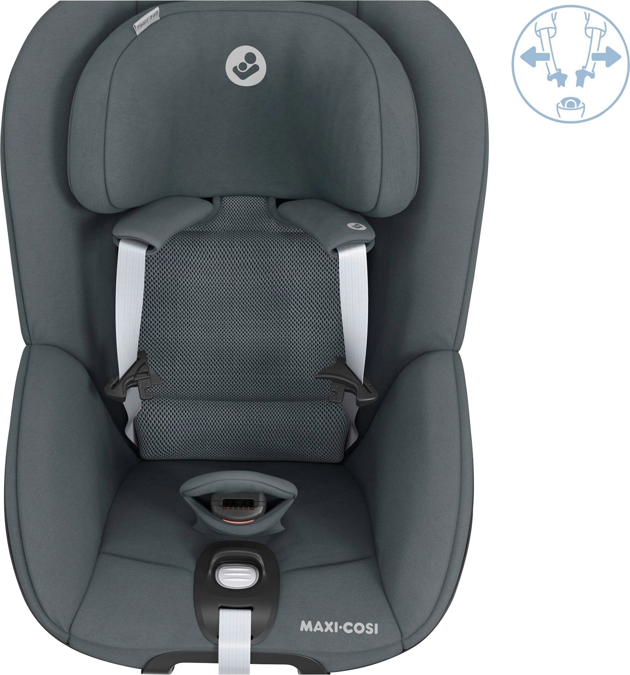 Thumbnail - Maxi-Cosi Kindersitz Pearl 360 inkl. Isofix-Basis FamilyFix 360