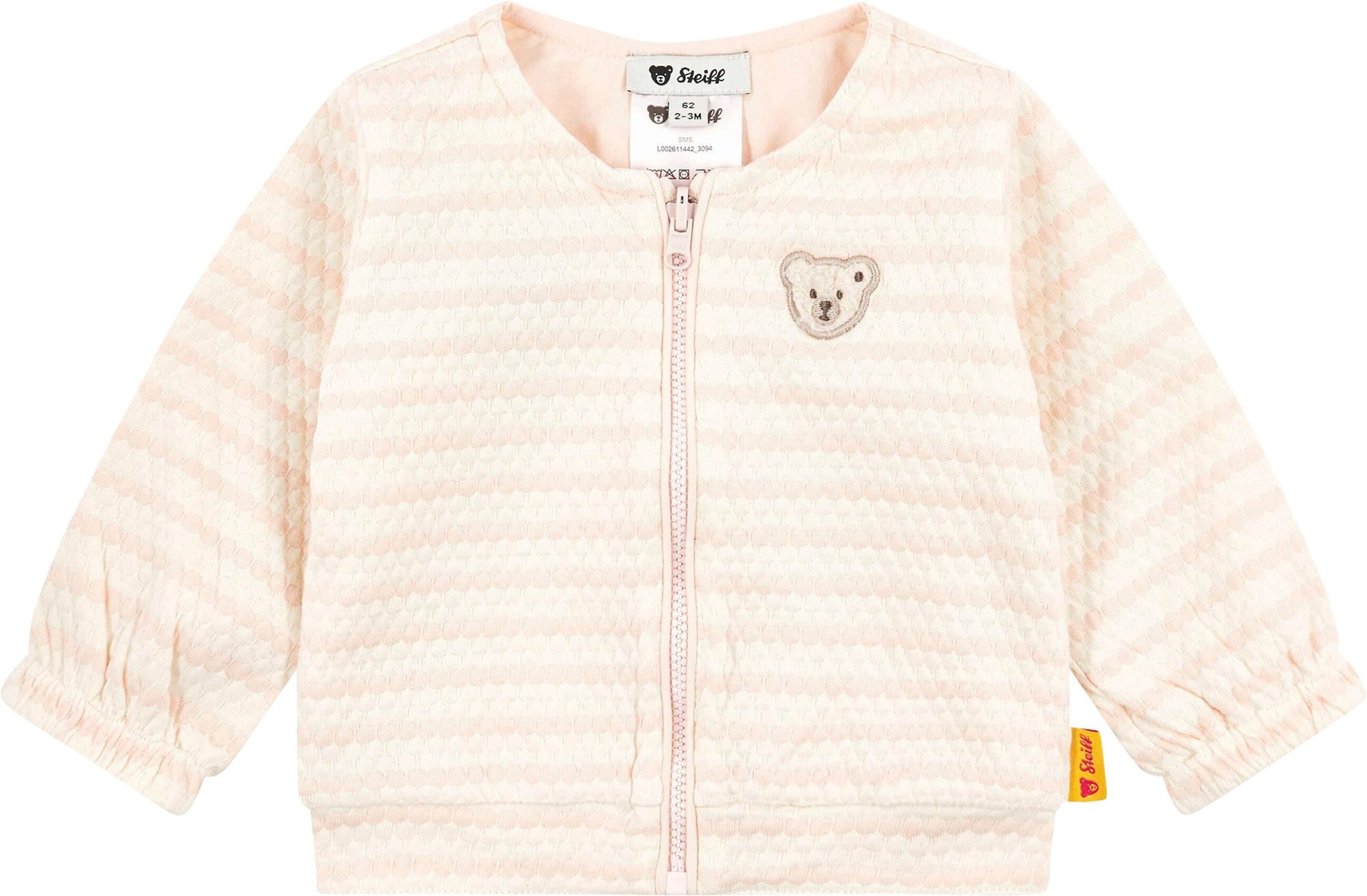 Steiff Wendejacke Ringel Bär Struktur