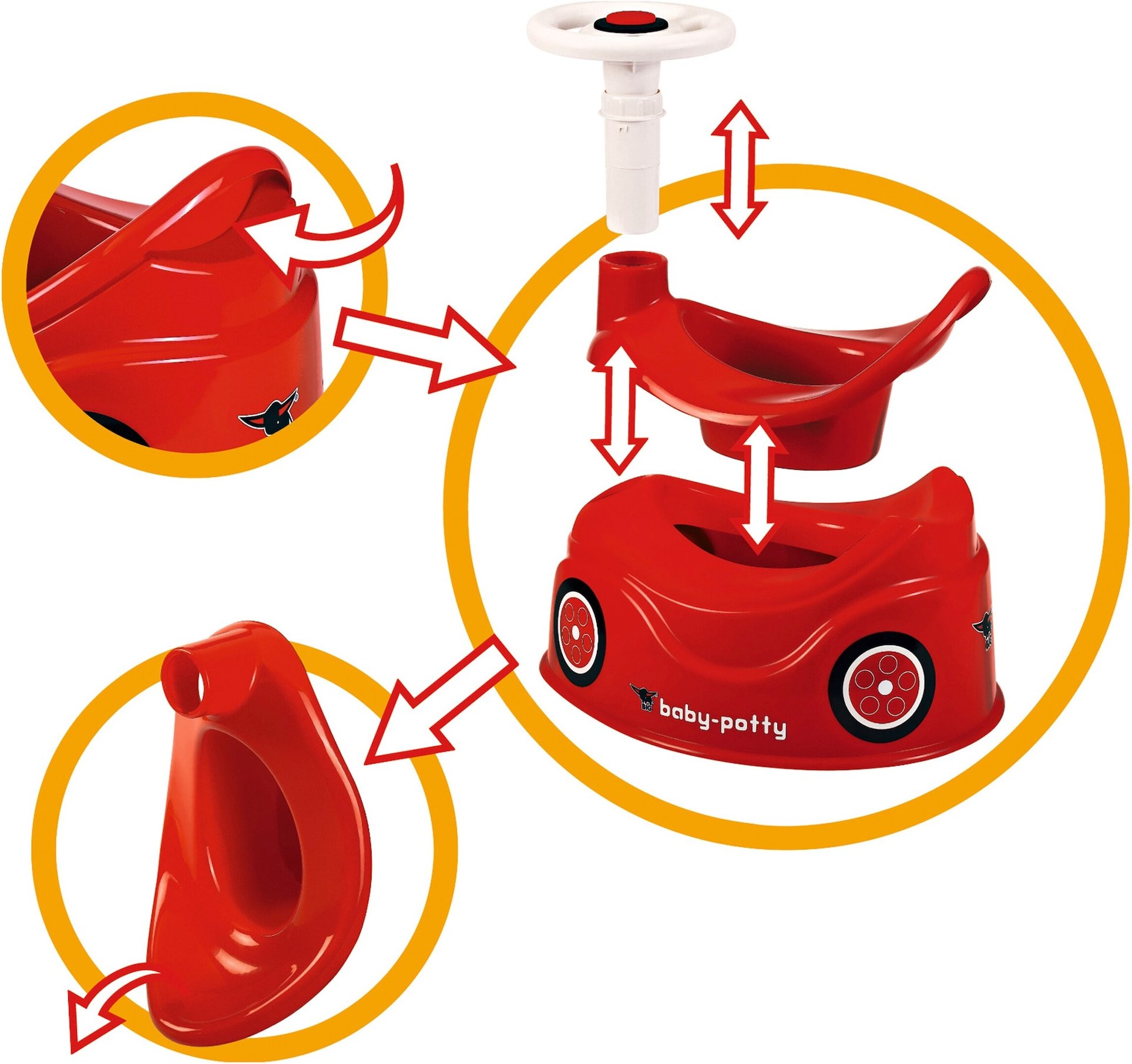 Big Töpfchen BIG Bobby Car