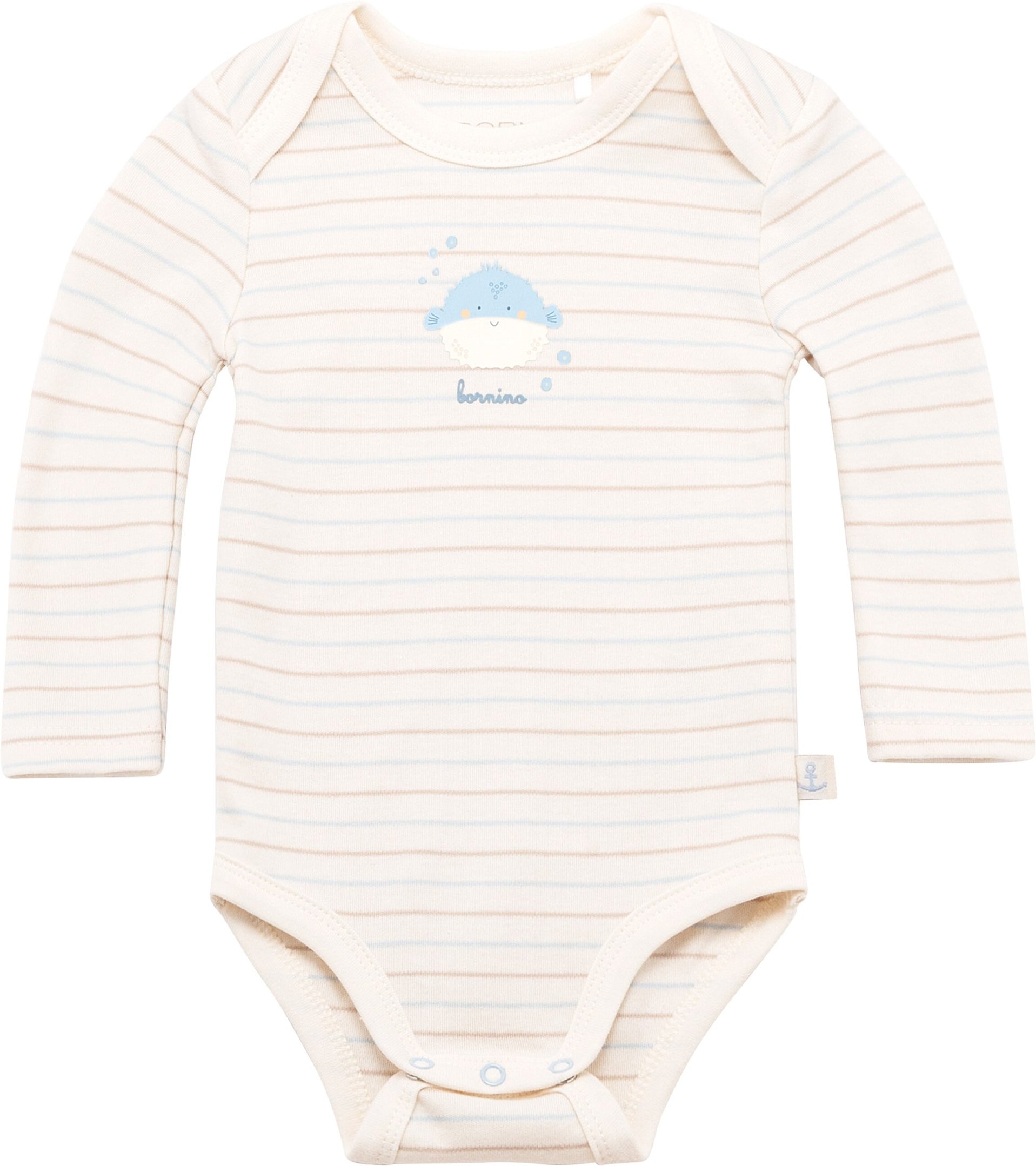 Bornino Aqua Friends 2er-Pack Bodys langarm Aqua Friends