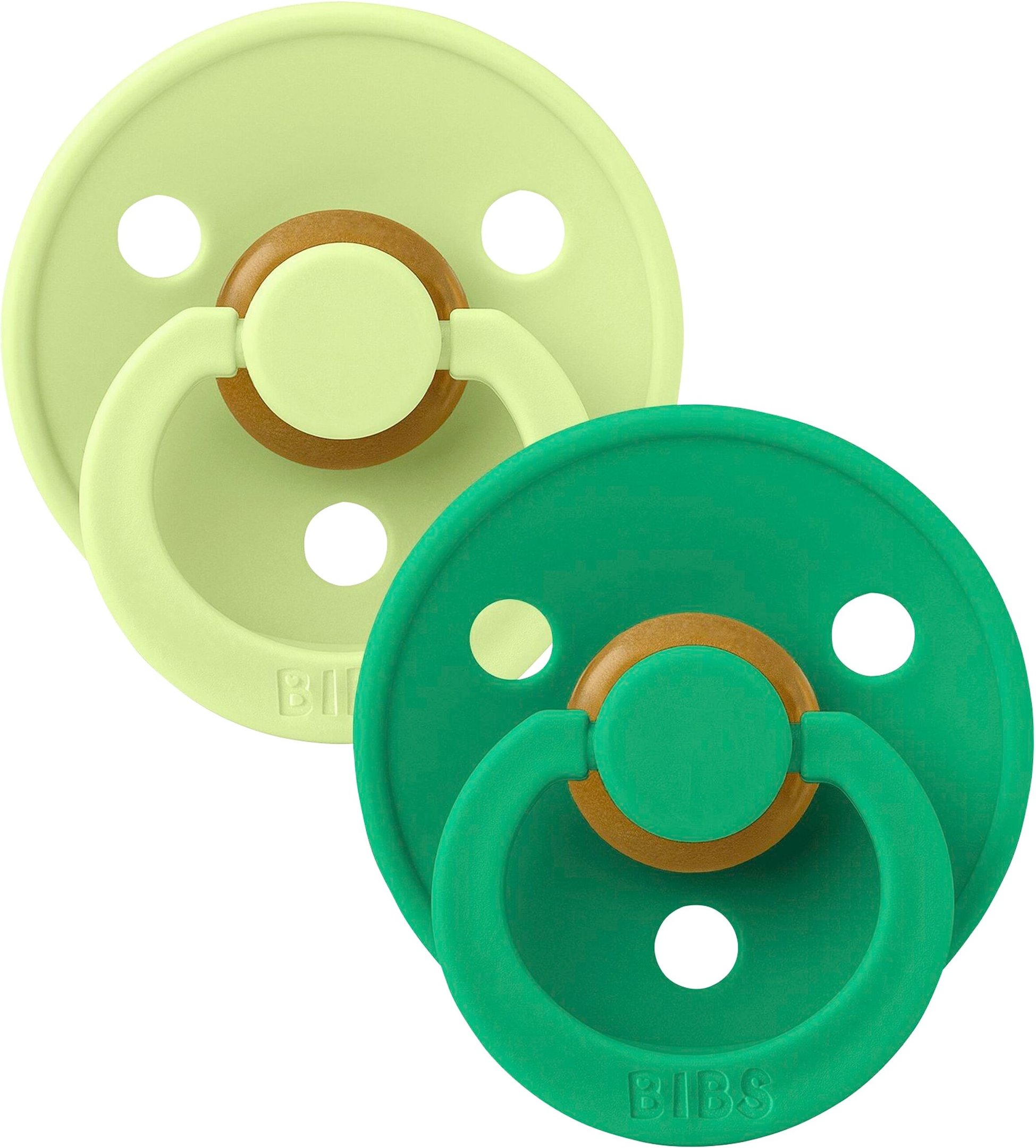 Bibs 2er-Pack Polka Collection Schnuller Latex, 0-6M