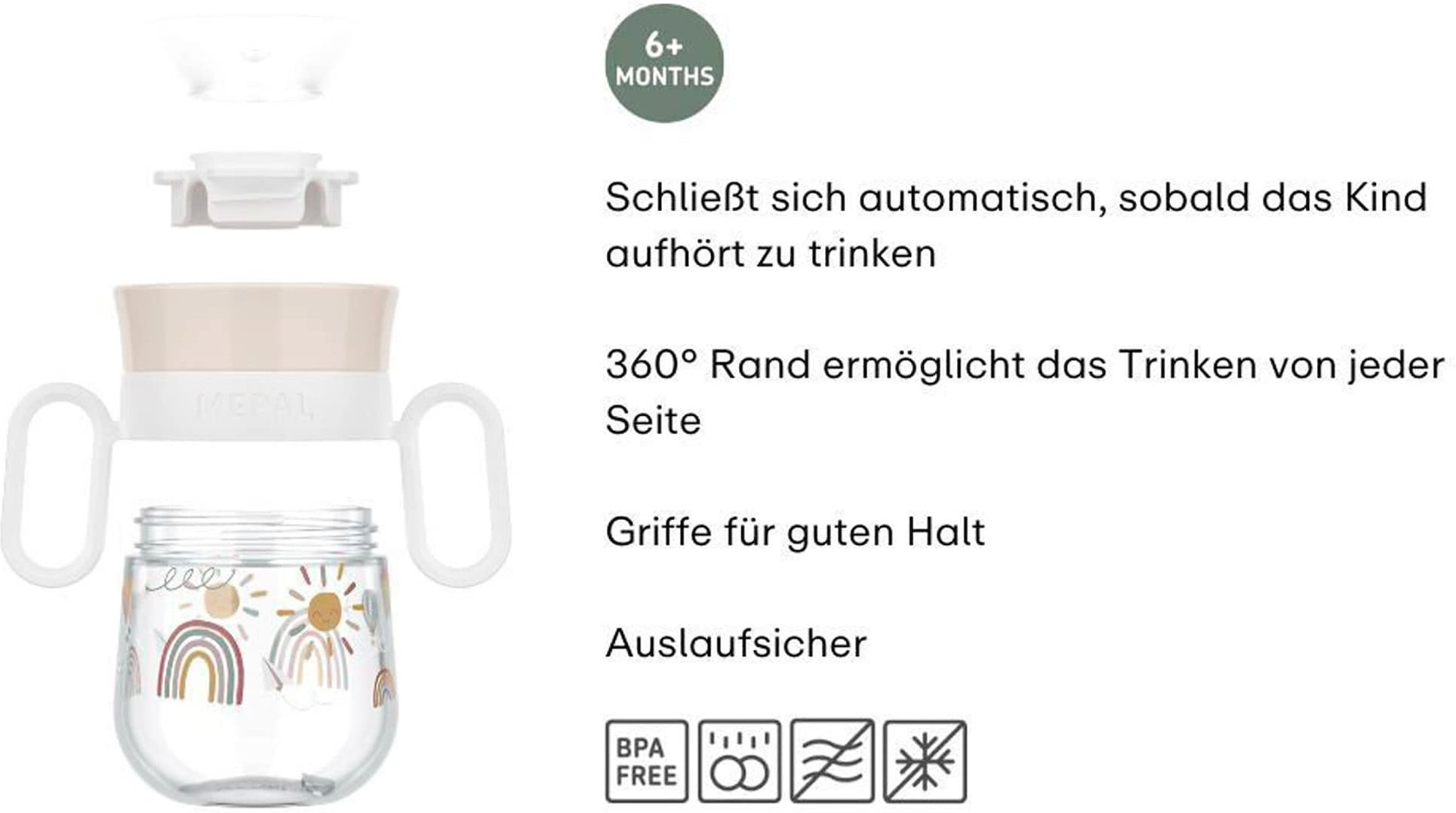 Mepal Mio Mepal X Little Dutch 360° Becher 200 ml