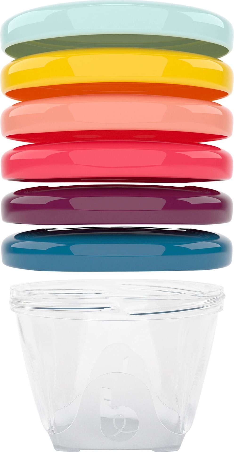 Babymoov 6er-Pack Behälter für Babynahrung 180ml