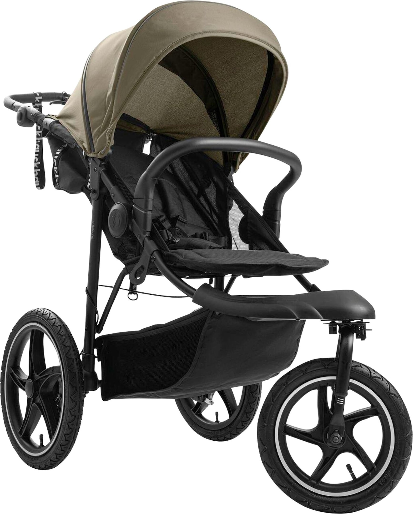 Hauck Kinderwagen Sportwagen Runner 3 oliv