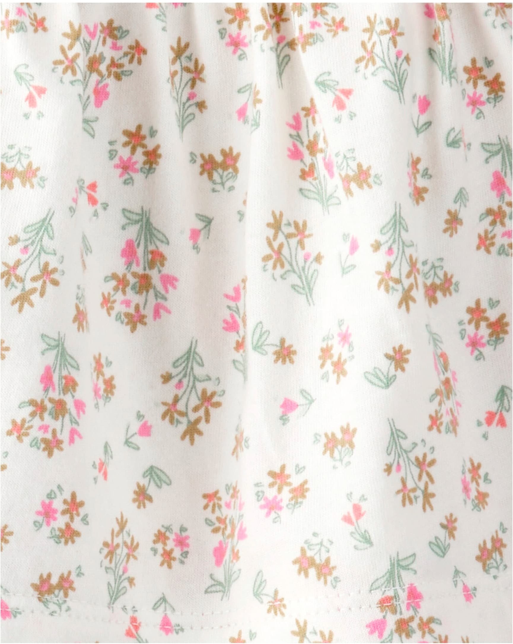 Carter's 2-tlg. Set Top und Shorts Rüschen Blumen