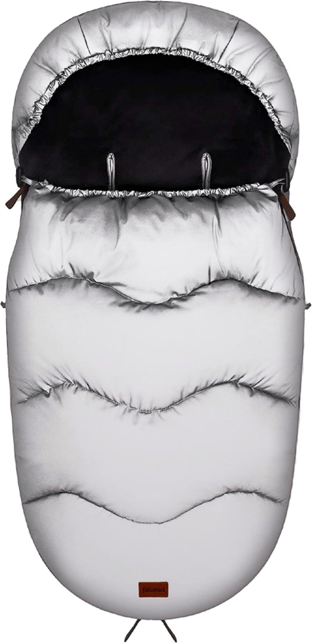 Fillikid Winterfußsack Ogre Reflect schwarz