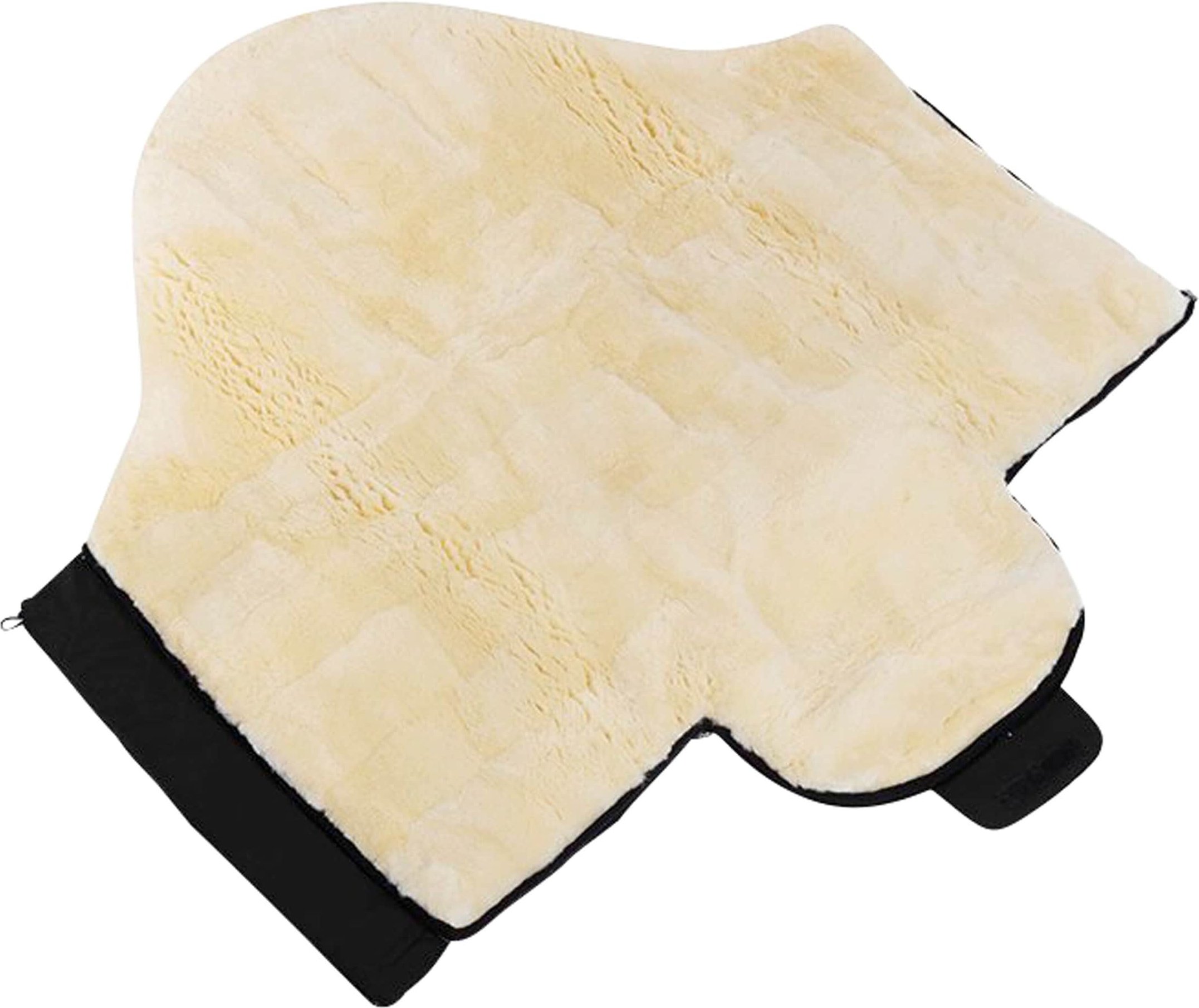 Werner Christ Baby Lammfell-Fußsack TULA vario schwarz