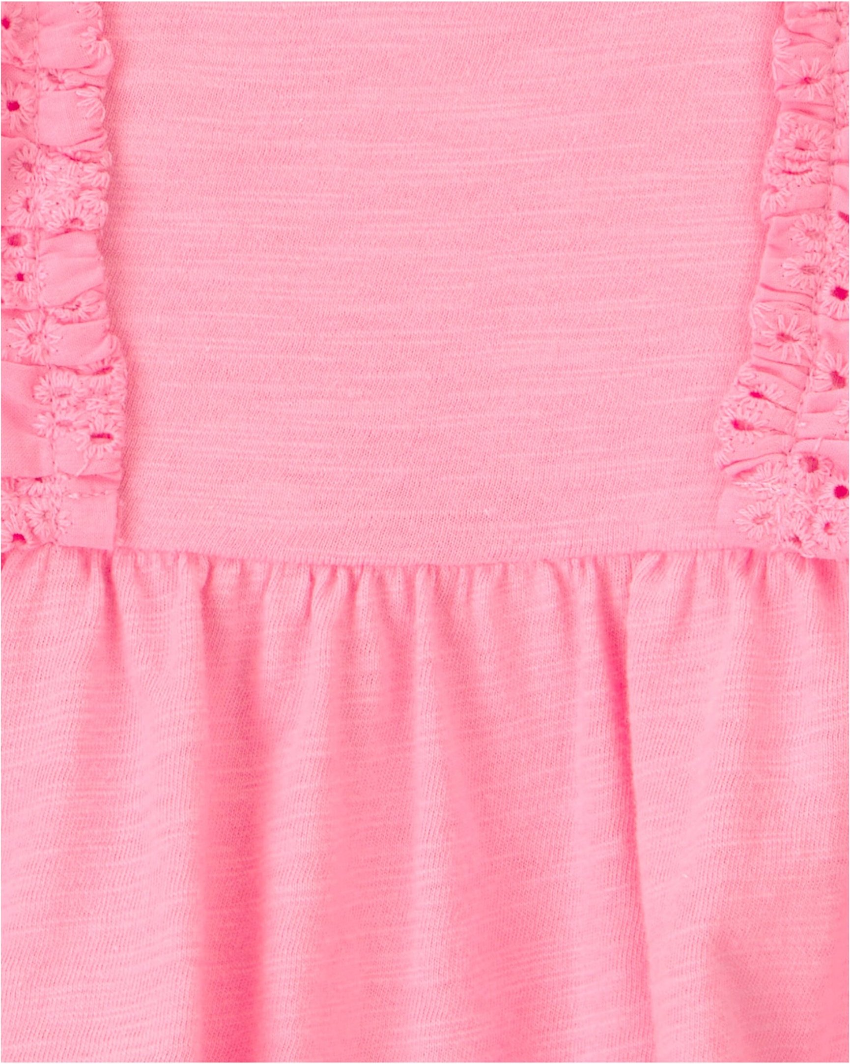 Carter's Spieler Rüschen Lochstickerei