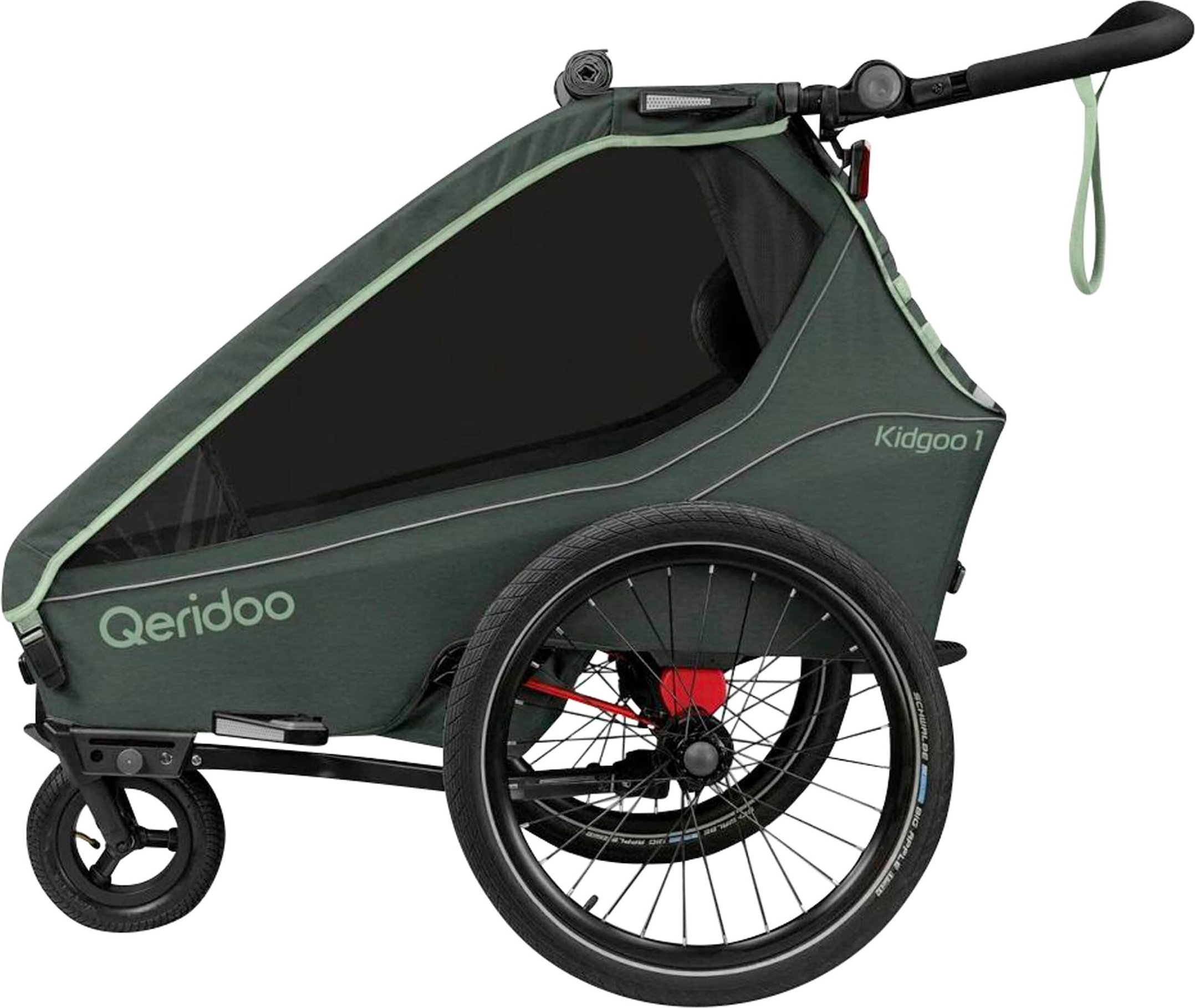 Qeridoo Fahrradanhänger Kidgoo 1
